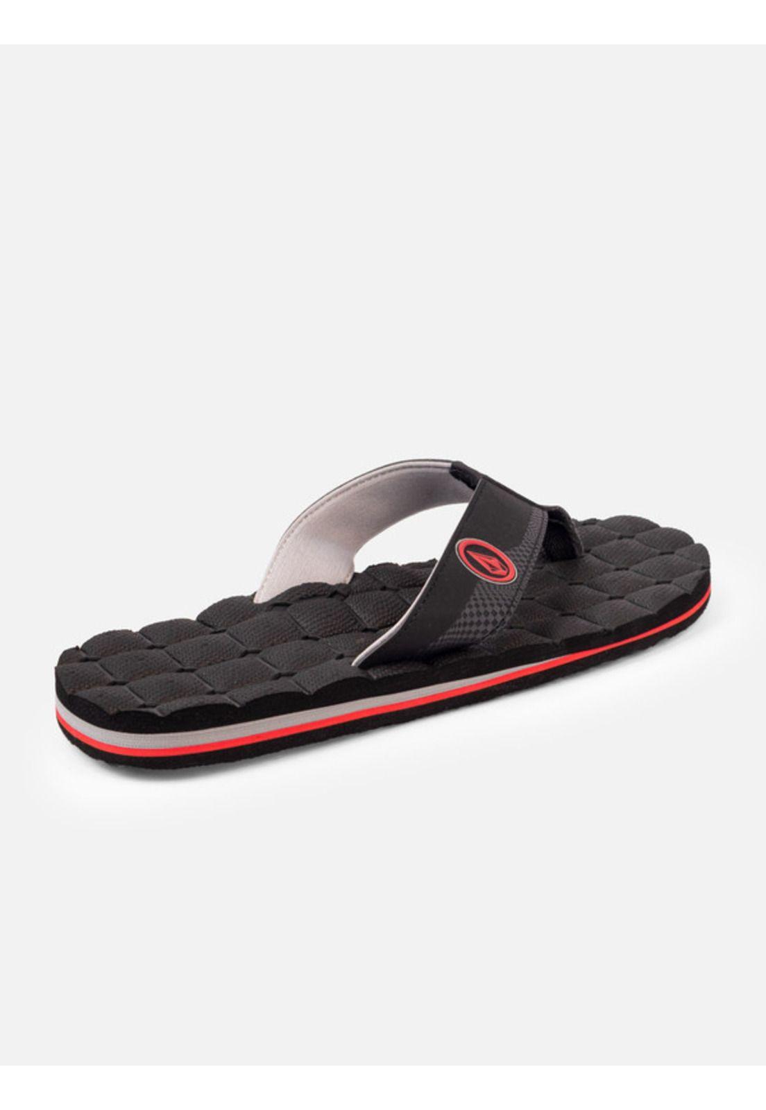 Sandalias Velvet Sky Negro Hombre Volcom-1