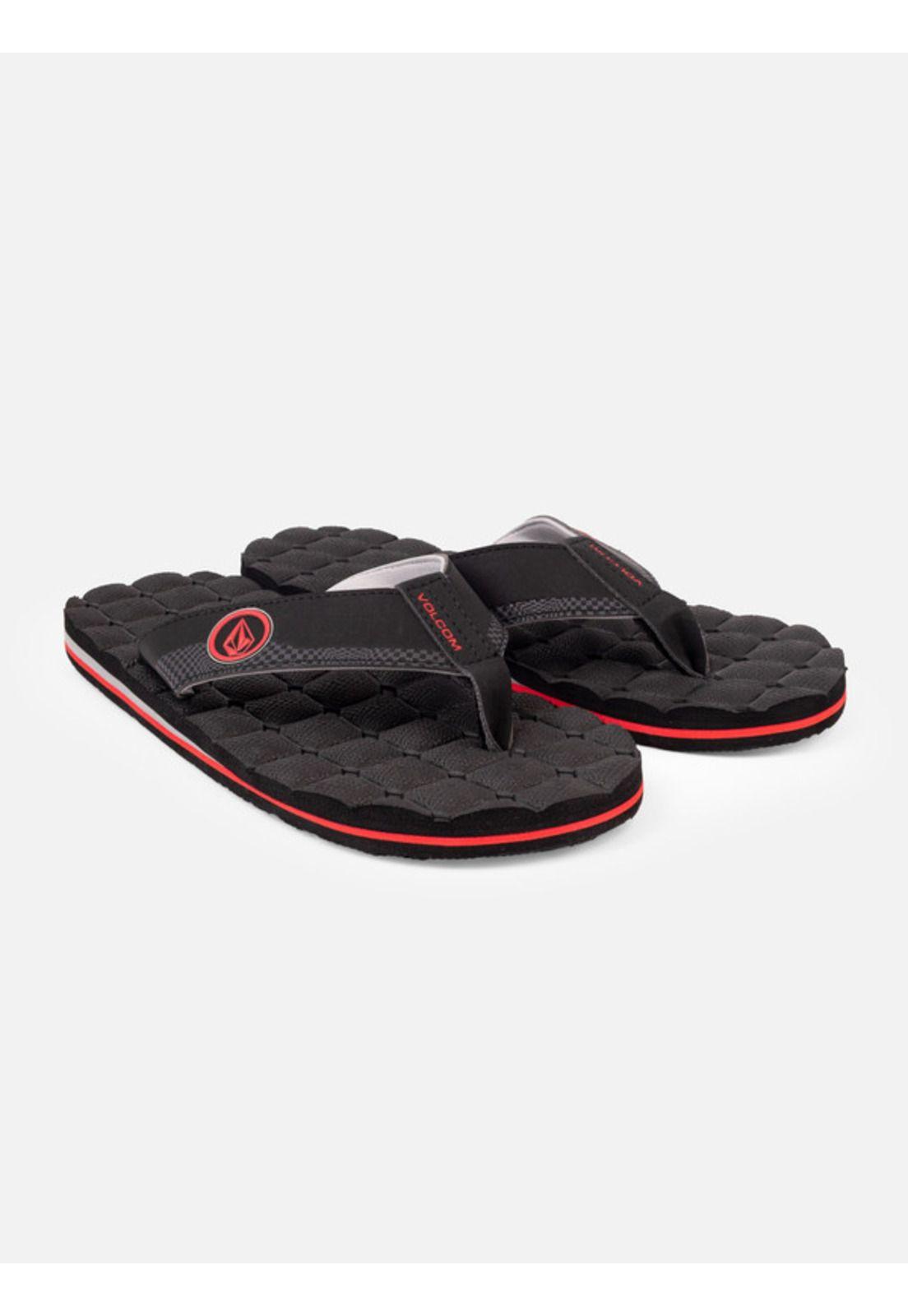 Sandalias Velvet Sky Negro Hombre Volcom-3