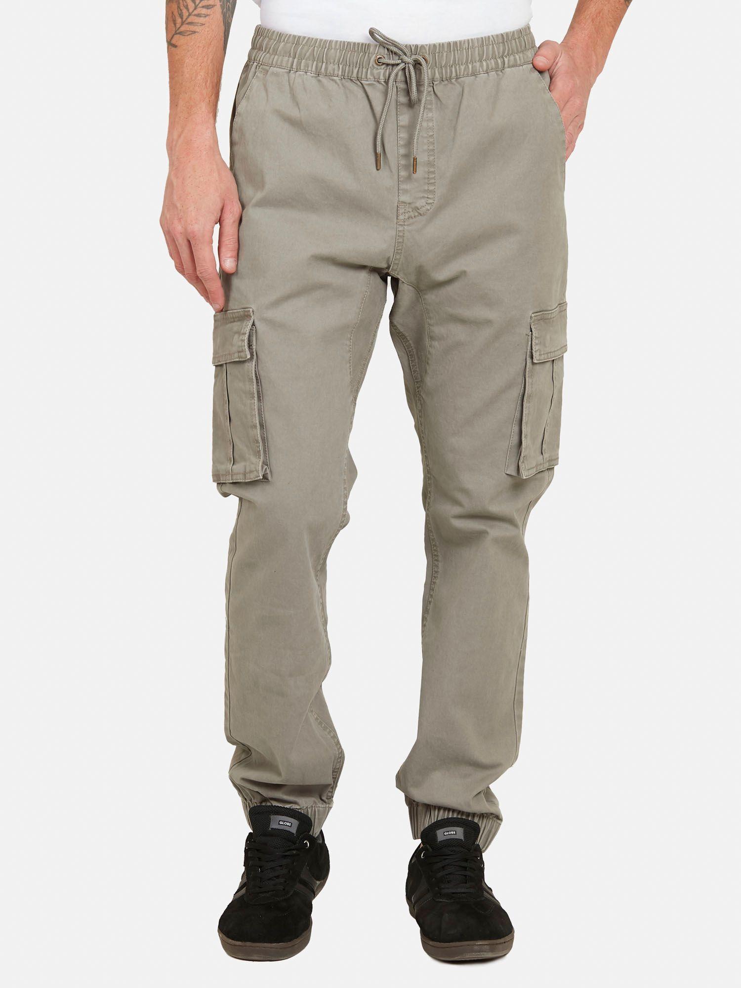Pantalon Jogger Cargo Fit Hombre Verde Volcom-0