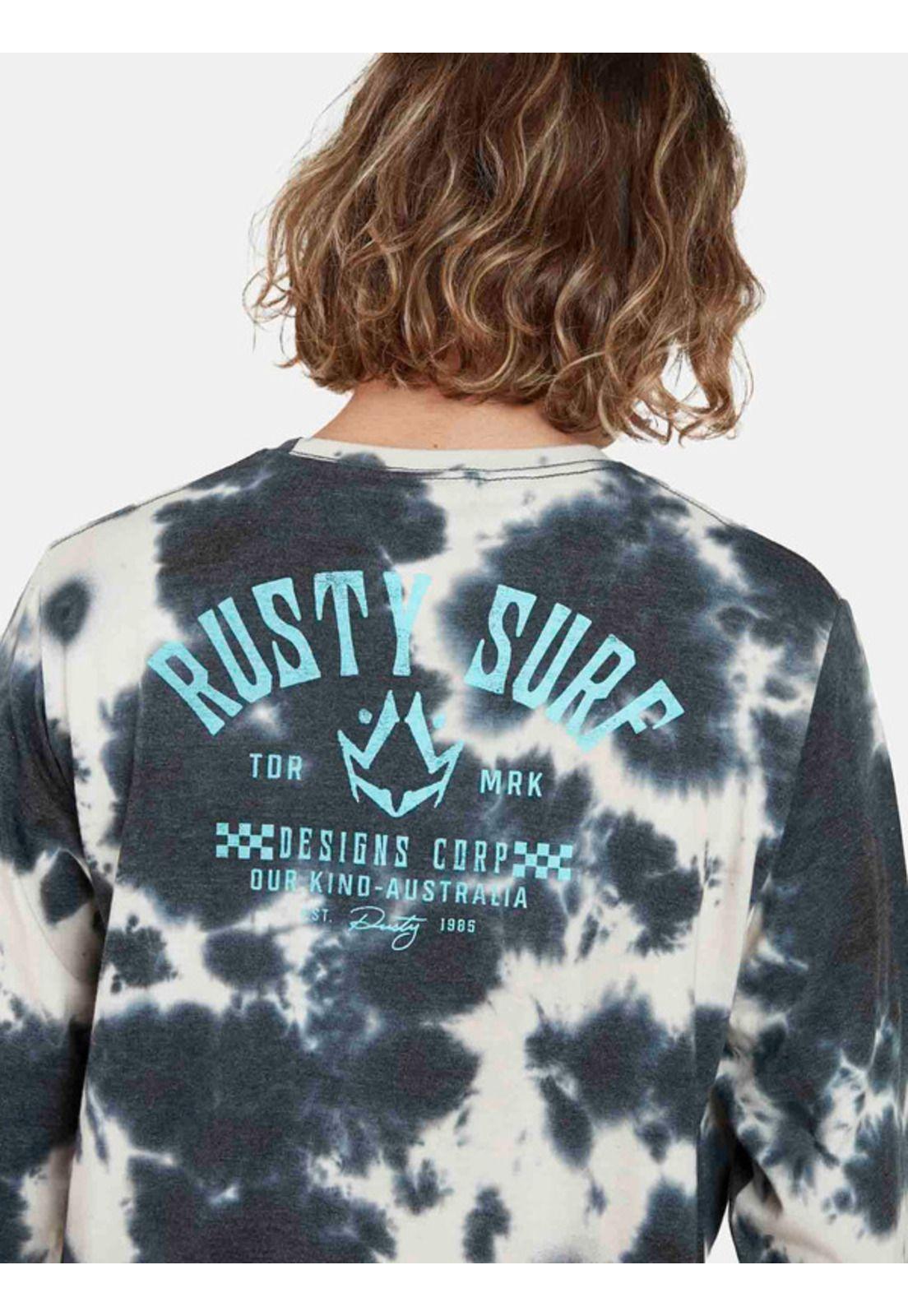 Polera Rst Rock Dye Multicolor Hombre Rusty-2