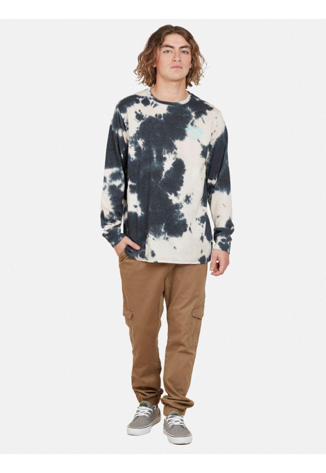 Polera Rst Rock Dye Multicolor Hombre Rusty-3