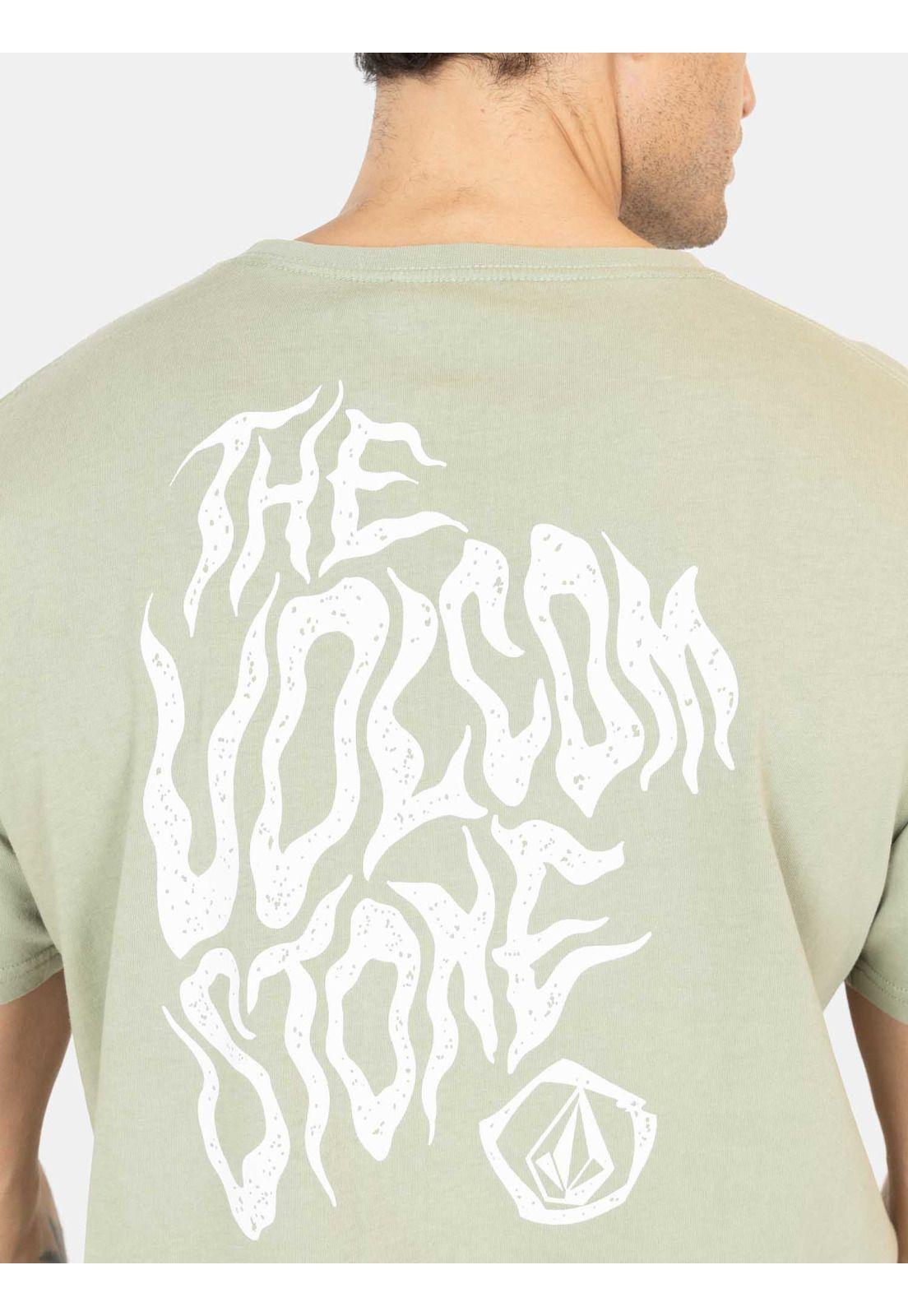 Polera MC Wavy Verde Hombre Volcom-2