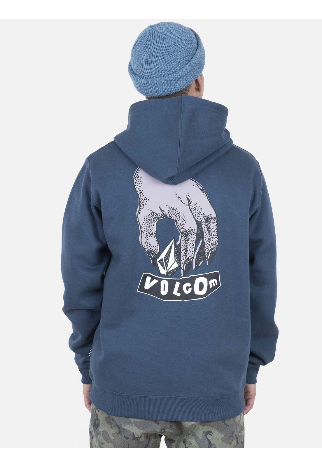 Poleron Hombre FLOW MAT Azul Volcom-1