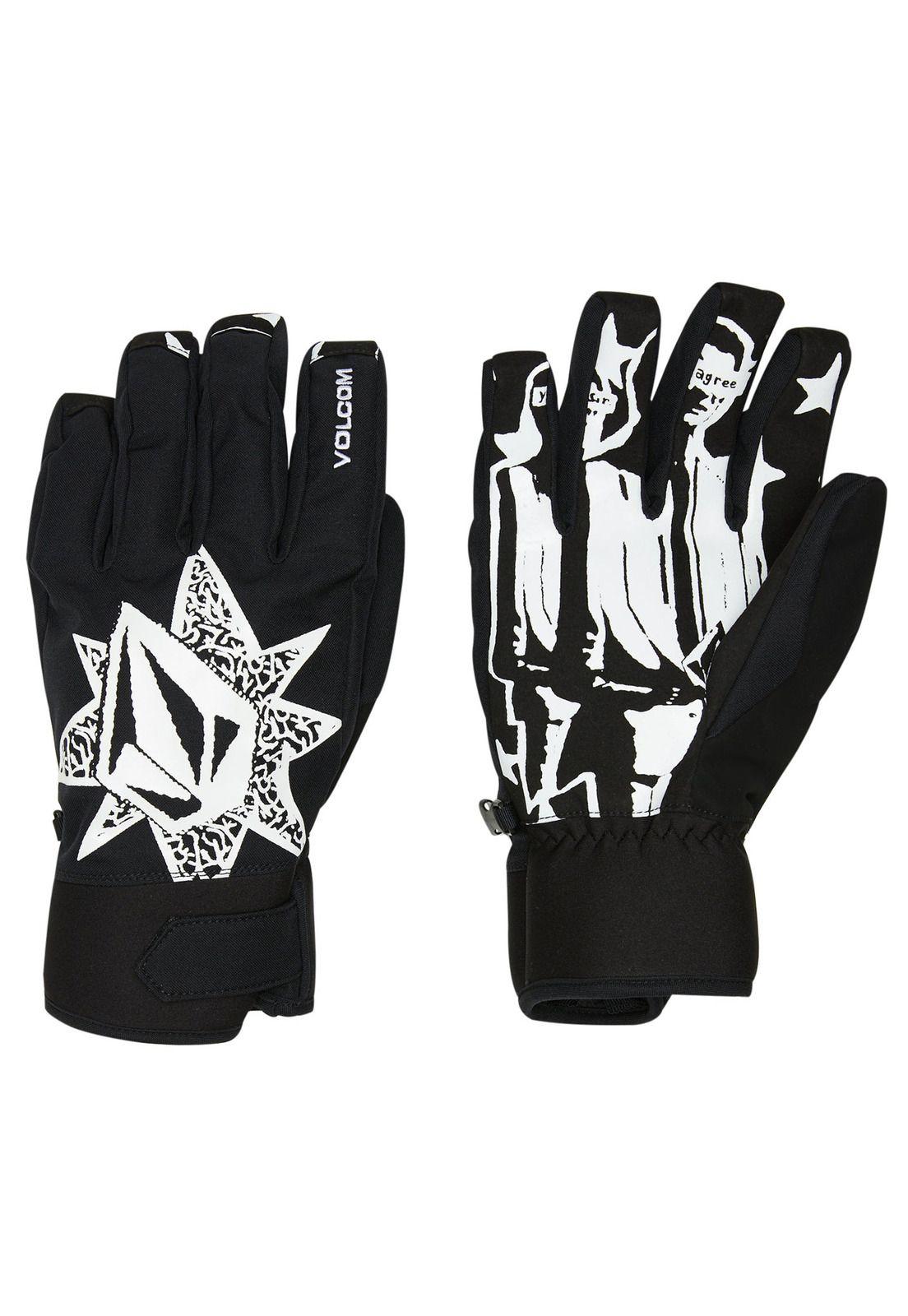 Guantes Void Negro Hombre Volcom-0