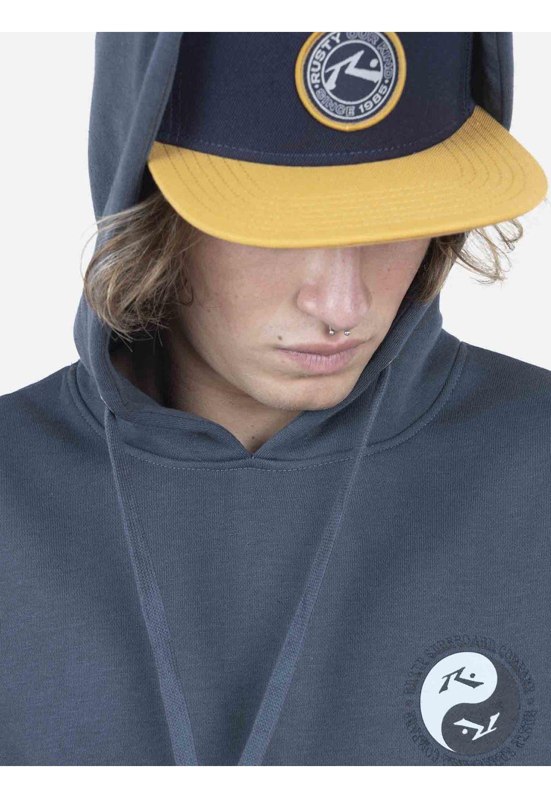 Poleron Hombre YANG CNG Gris Rusty-3