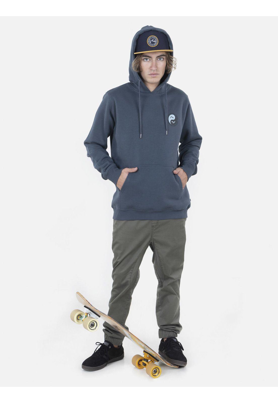 Poleron Hombre YANG CNG Gris Rusty-4