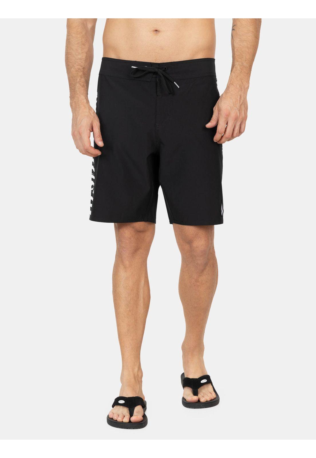 Traje De Baño Stretch Tagger Negro Hombre Volcom-0