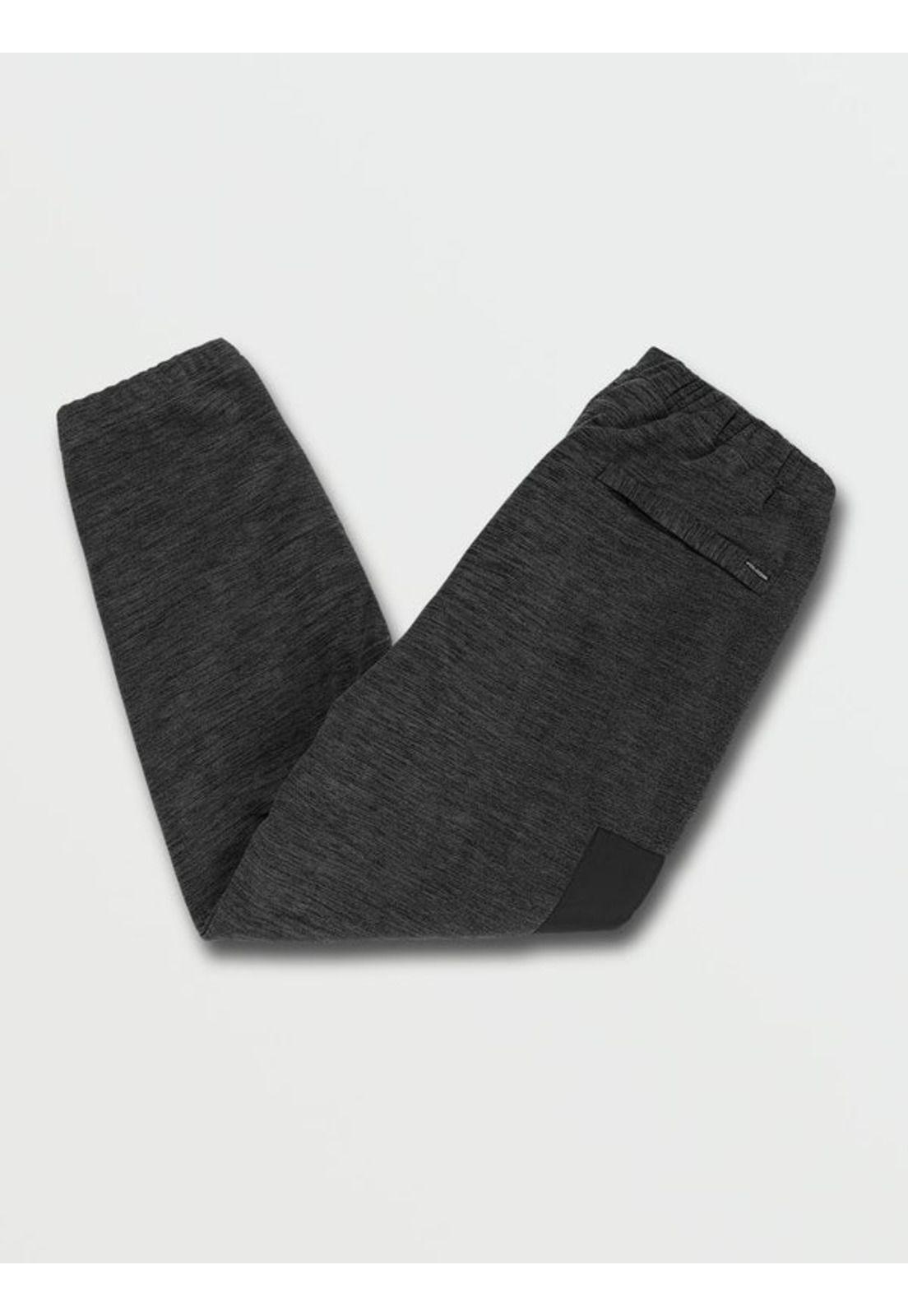 Pantalon Yzzolater Fleece Pant Hombre Negro Volcom-1