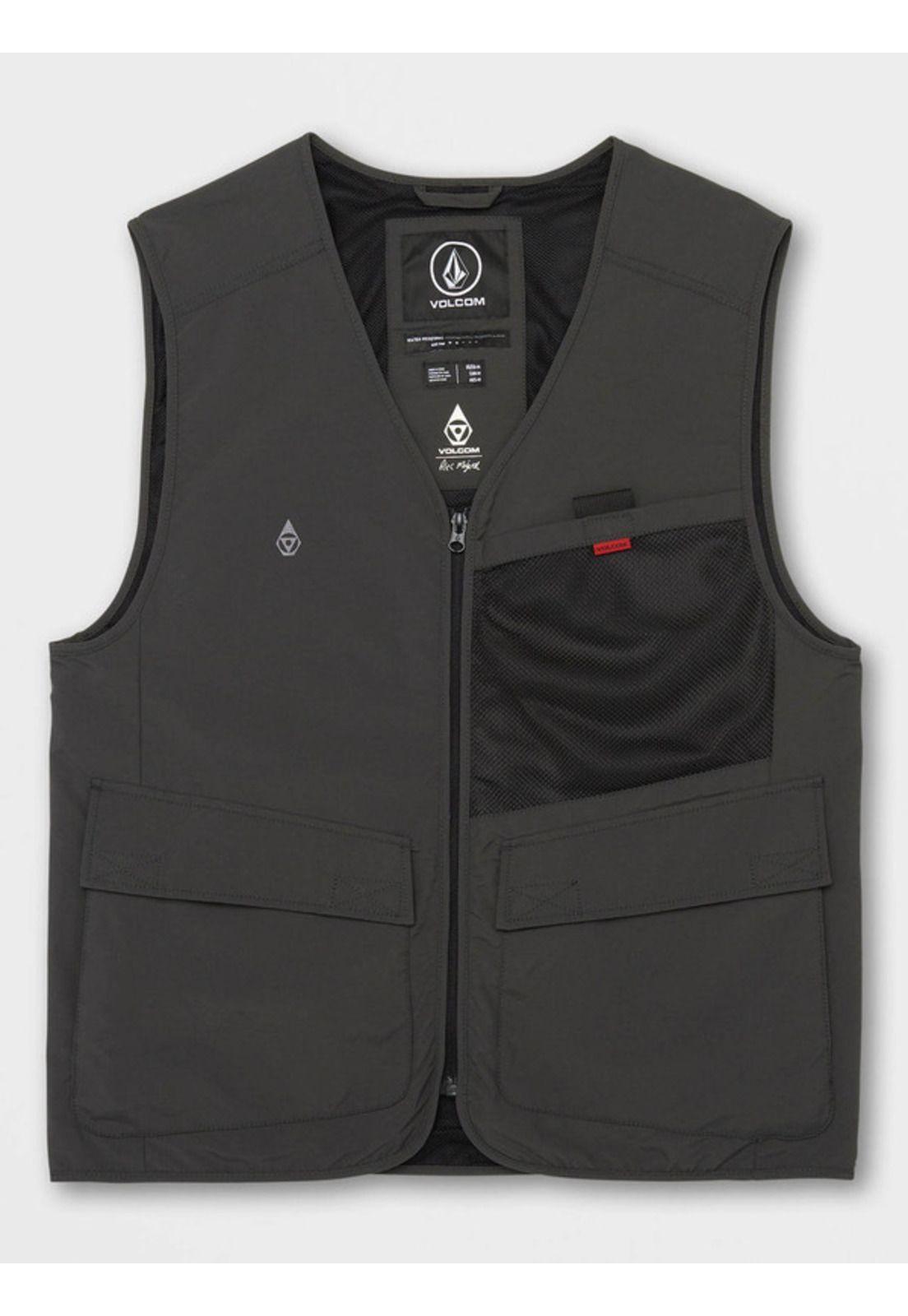 Jacket Skate Vitals Alec M Vest Negro Hombre Volcom-3