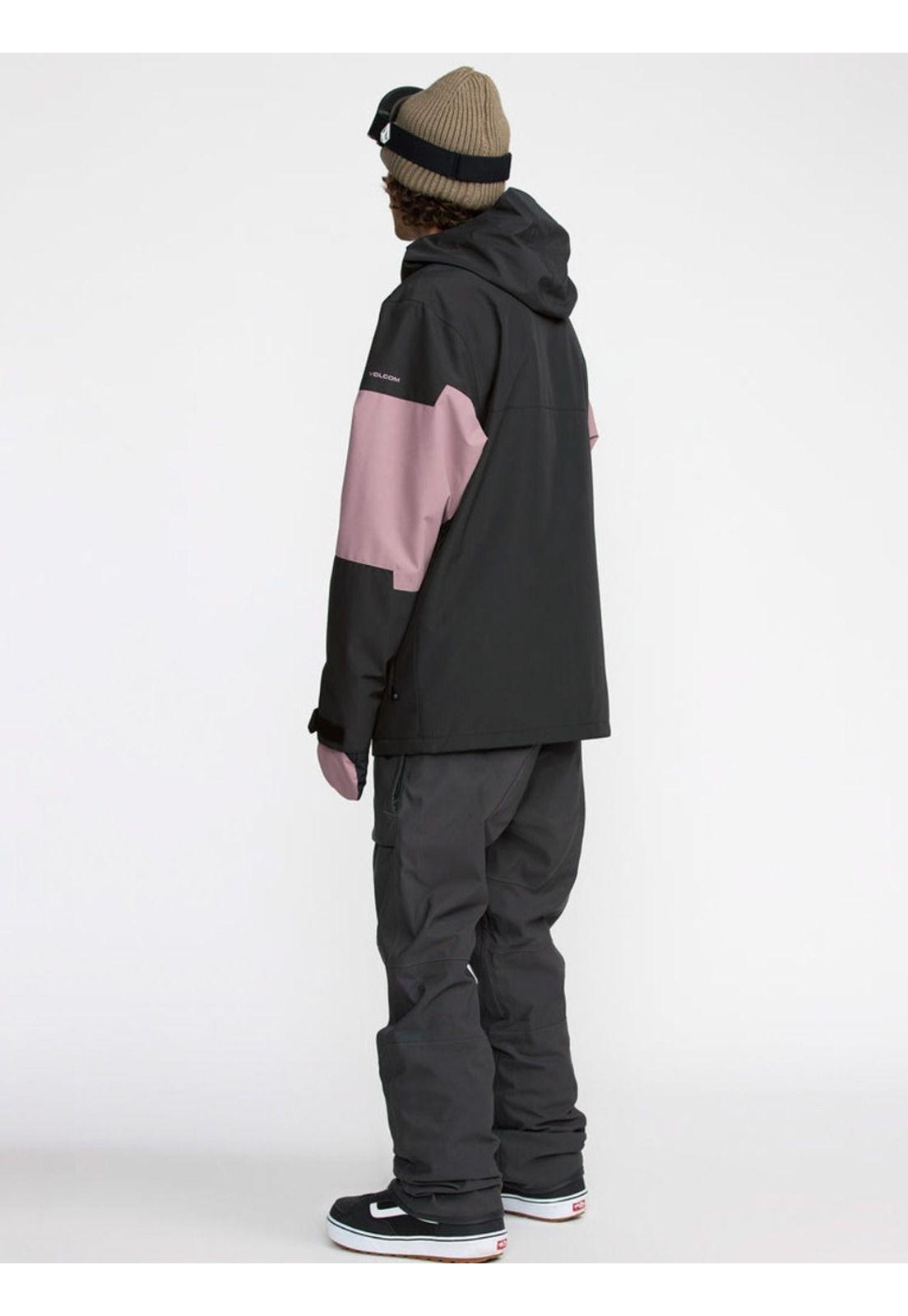 Parka Snow Primry Ins Mauve Rosado Hombre Volcom-3