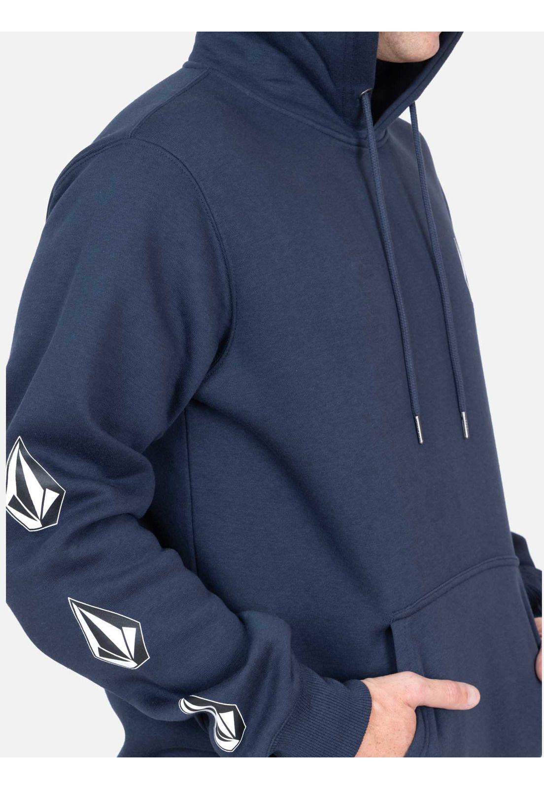 Poleron Snape Azul Marino Hombre Volcom-2