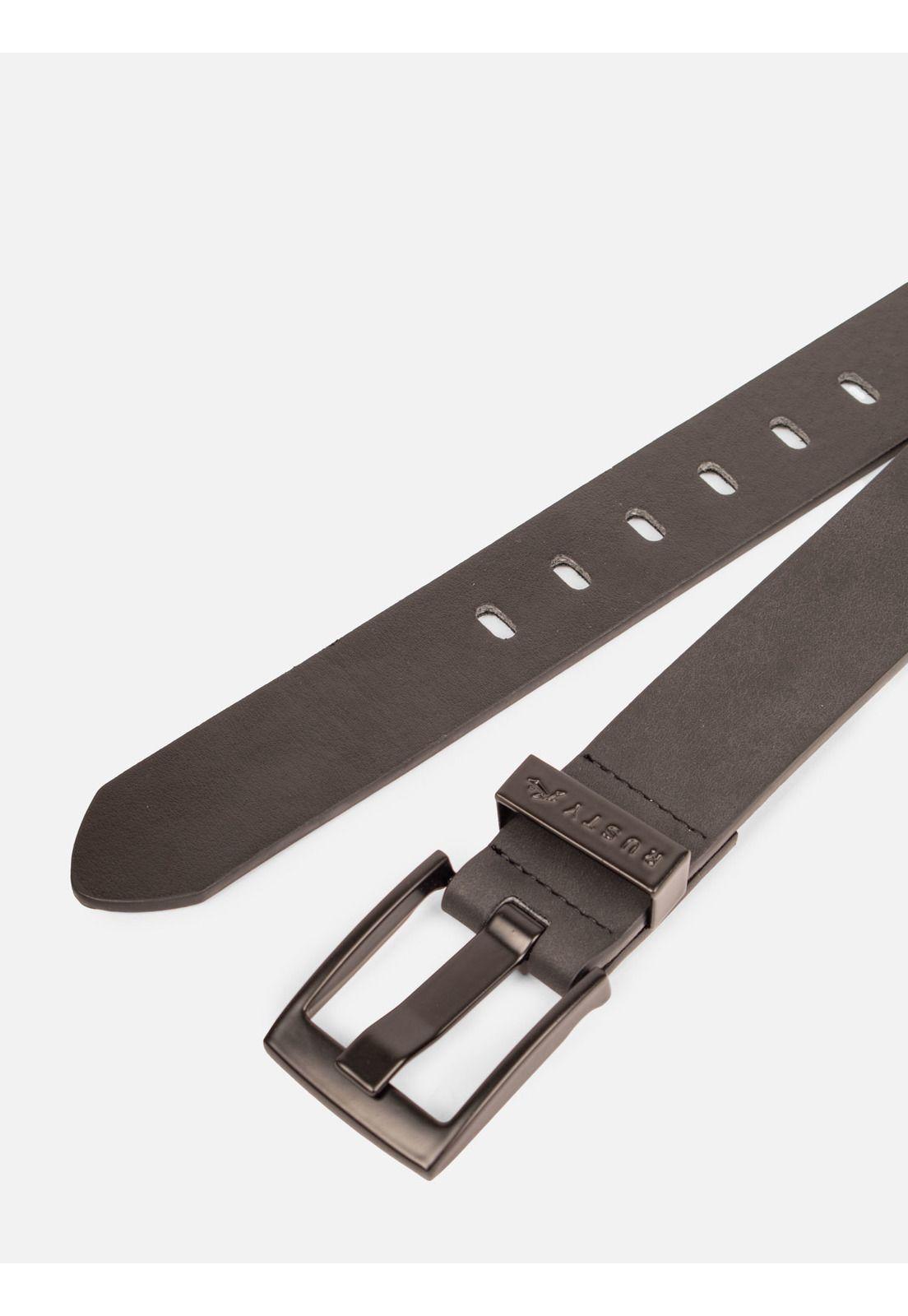 Cinturon  No clocks belt Negro Hombre Rusty-1