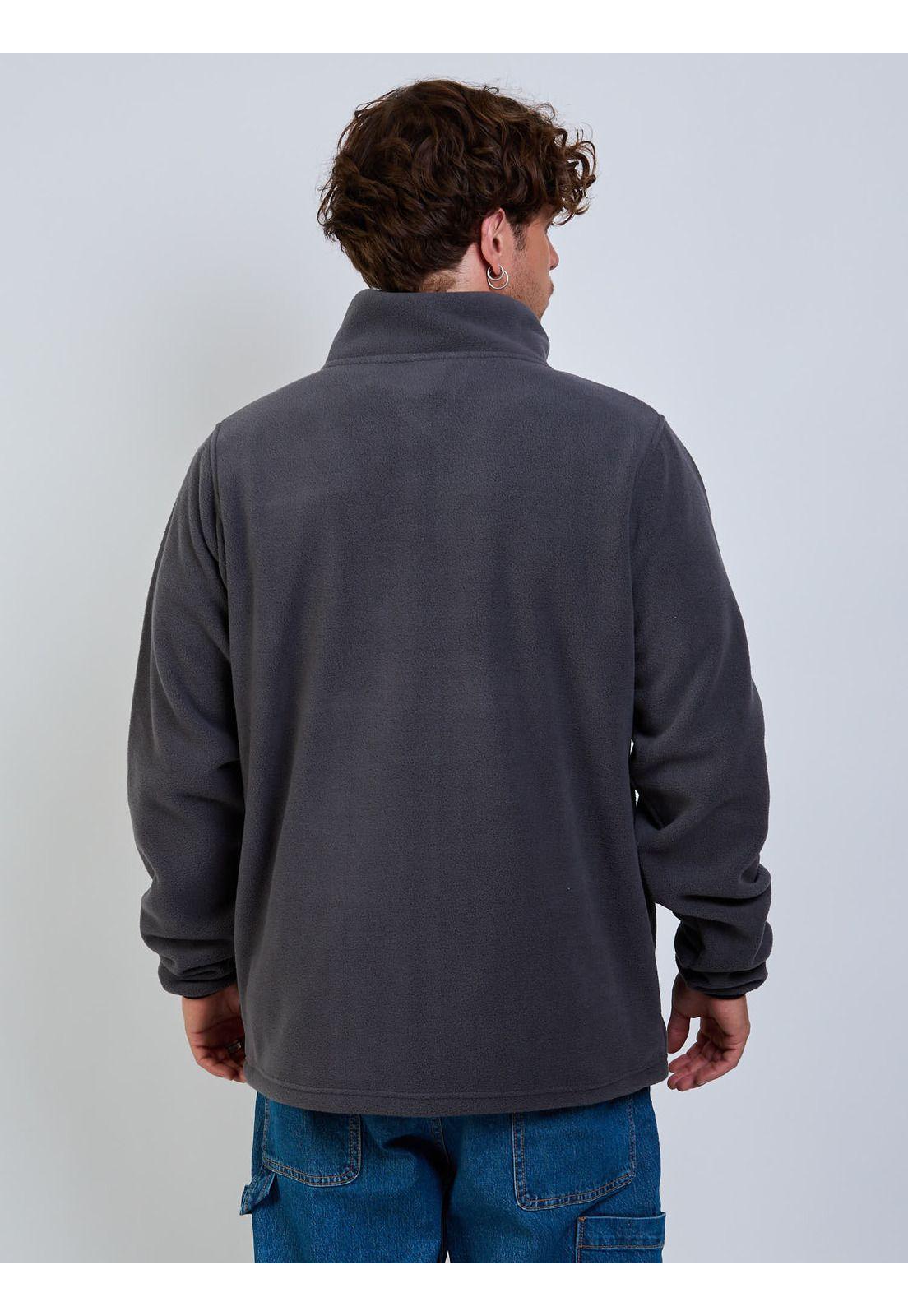 Poleron Polar Deep Seal Gris Hombre Volcom-1