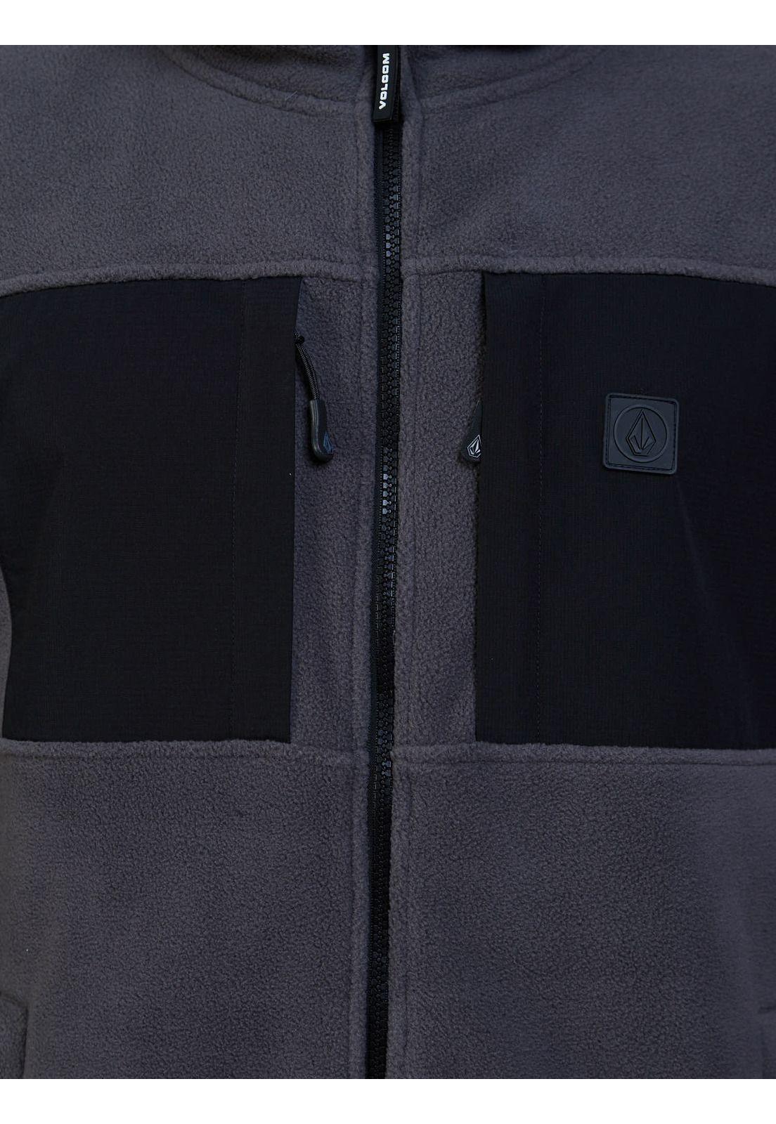 Poleron Polar Deep Seal Gris Hombre Volcom-4