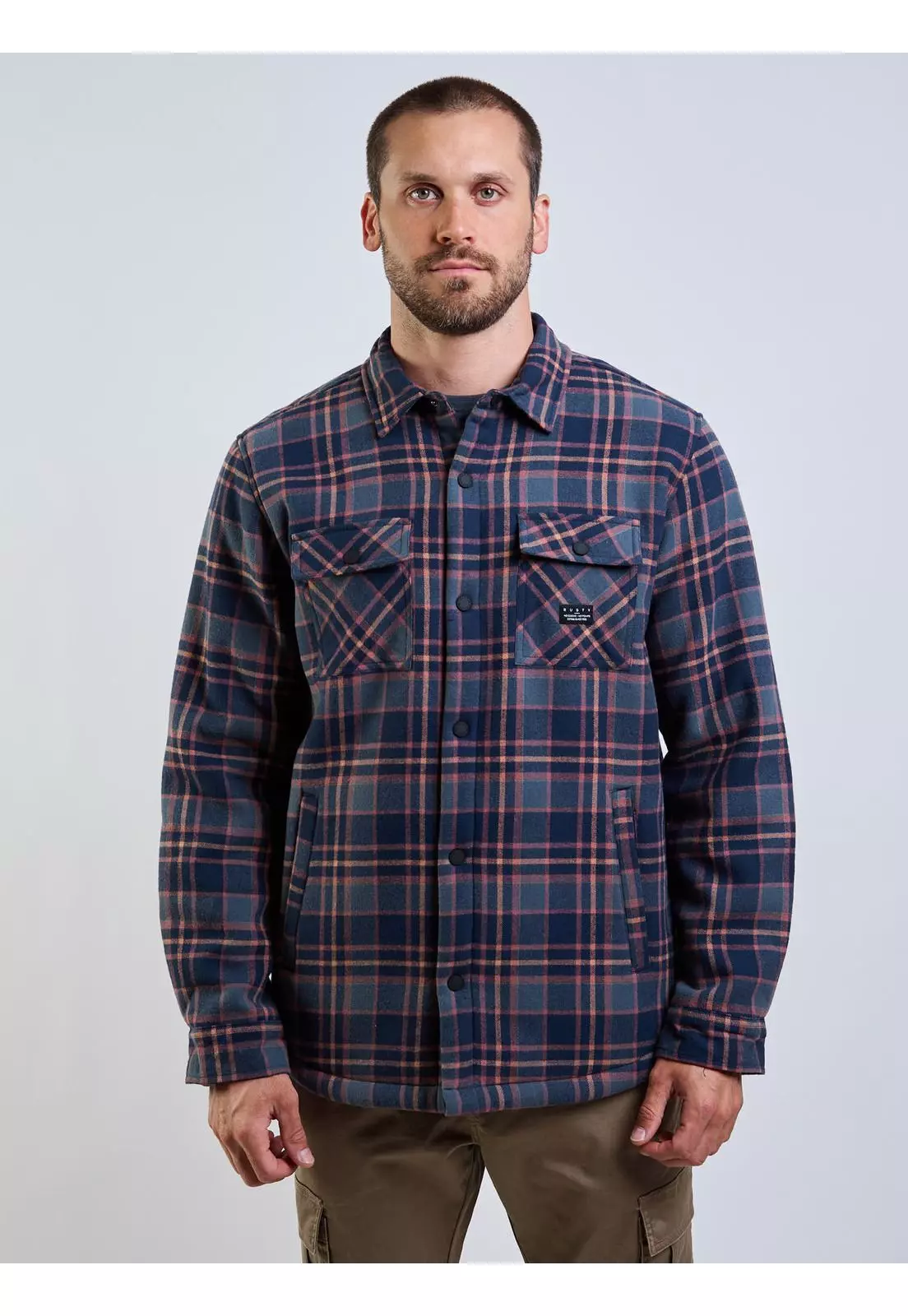 Overshirt Salt Break Multicolor Hombre Rusty-0