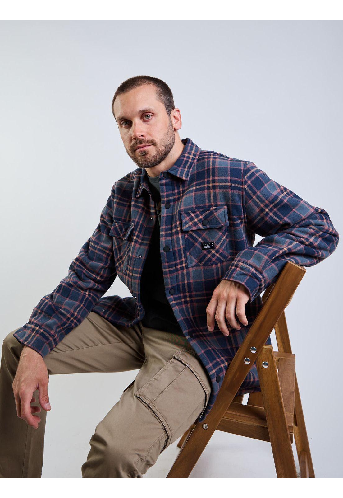 Overshirt Salt Break Multicolor Hombre Rusty-6
