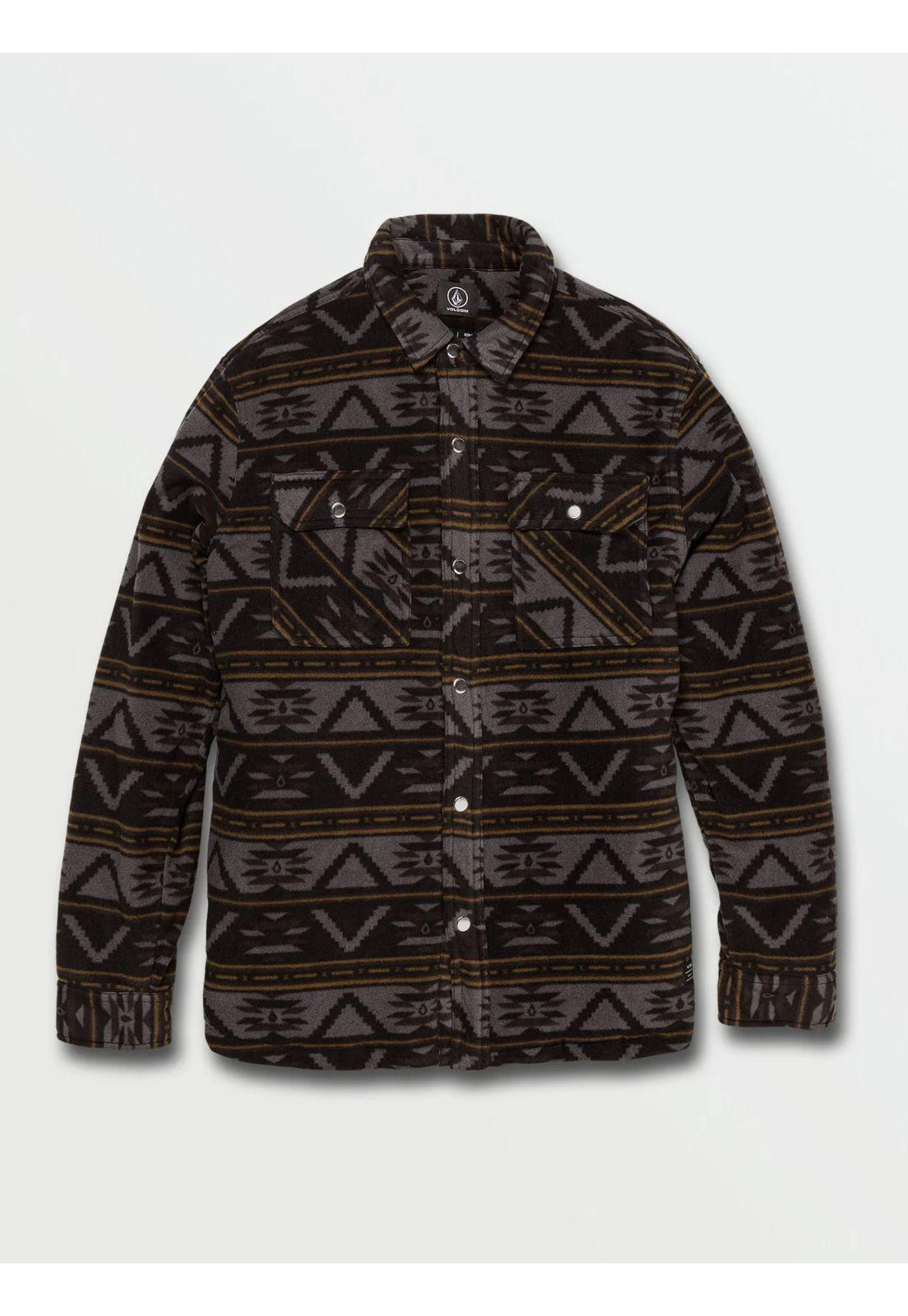 Camisa ML BOWERED FLEECE LS Hombre Multicolor Volcom-2