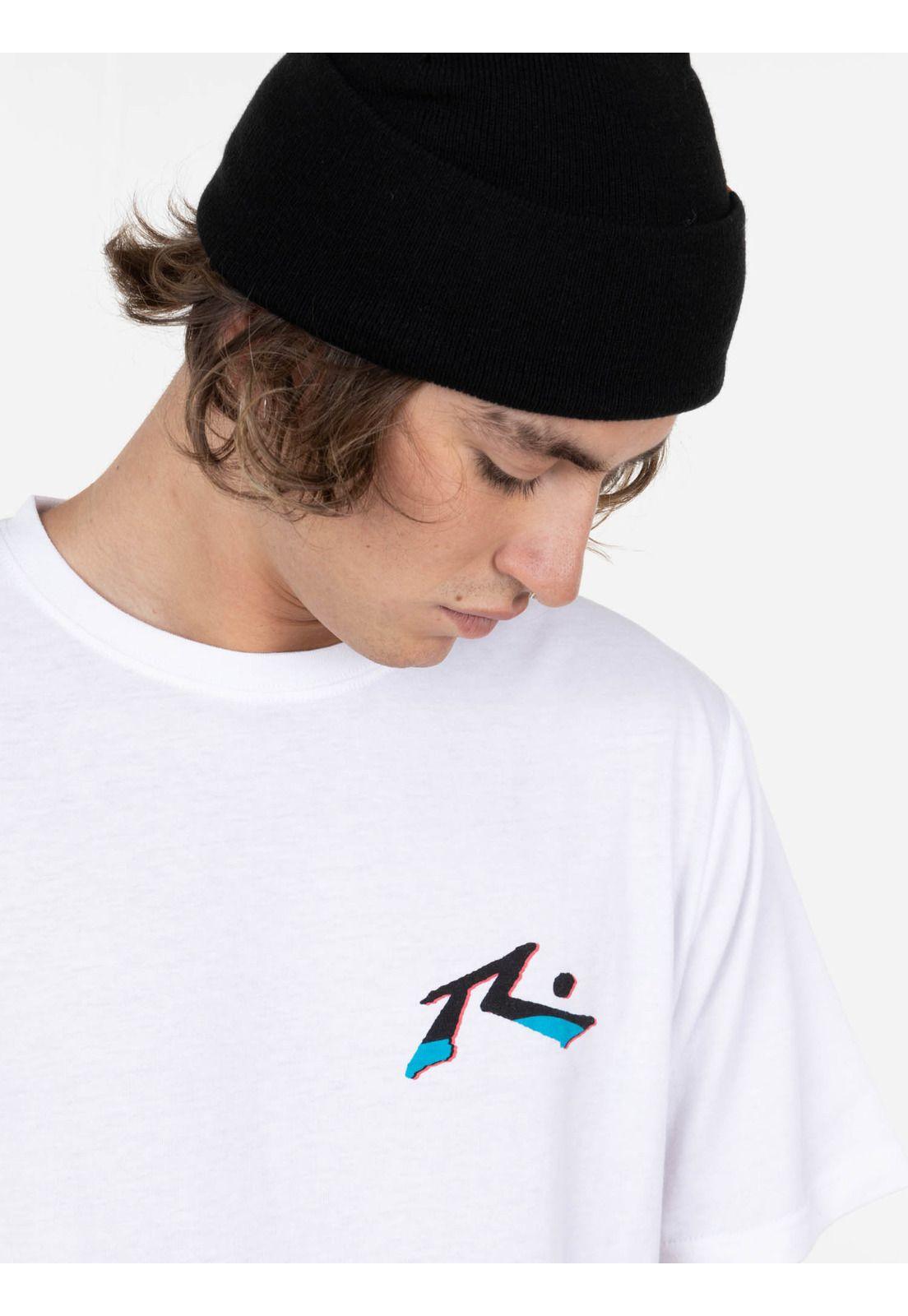 Polera RUSTY OUR KIND Hombre Blanco Rusty-4