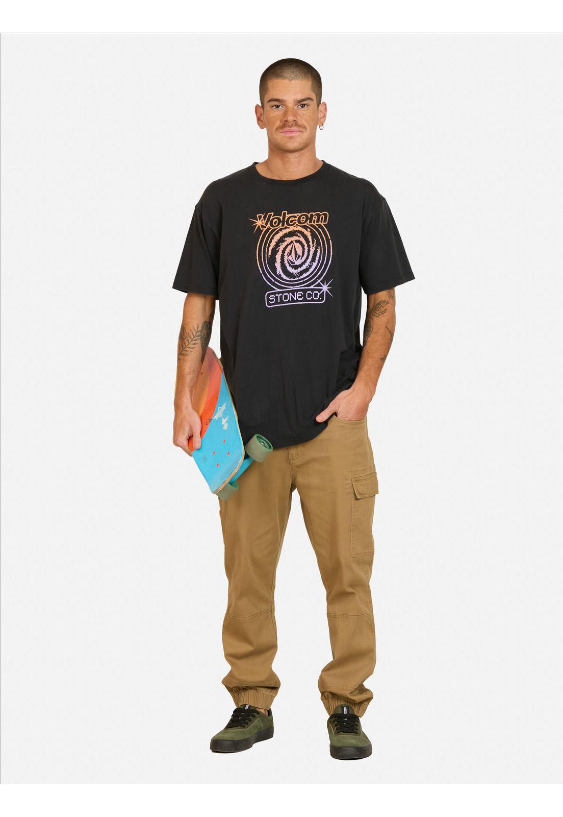 Polera MC Deep Trance Negro Hombre Volcom-3