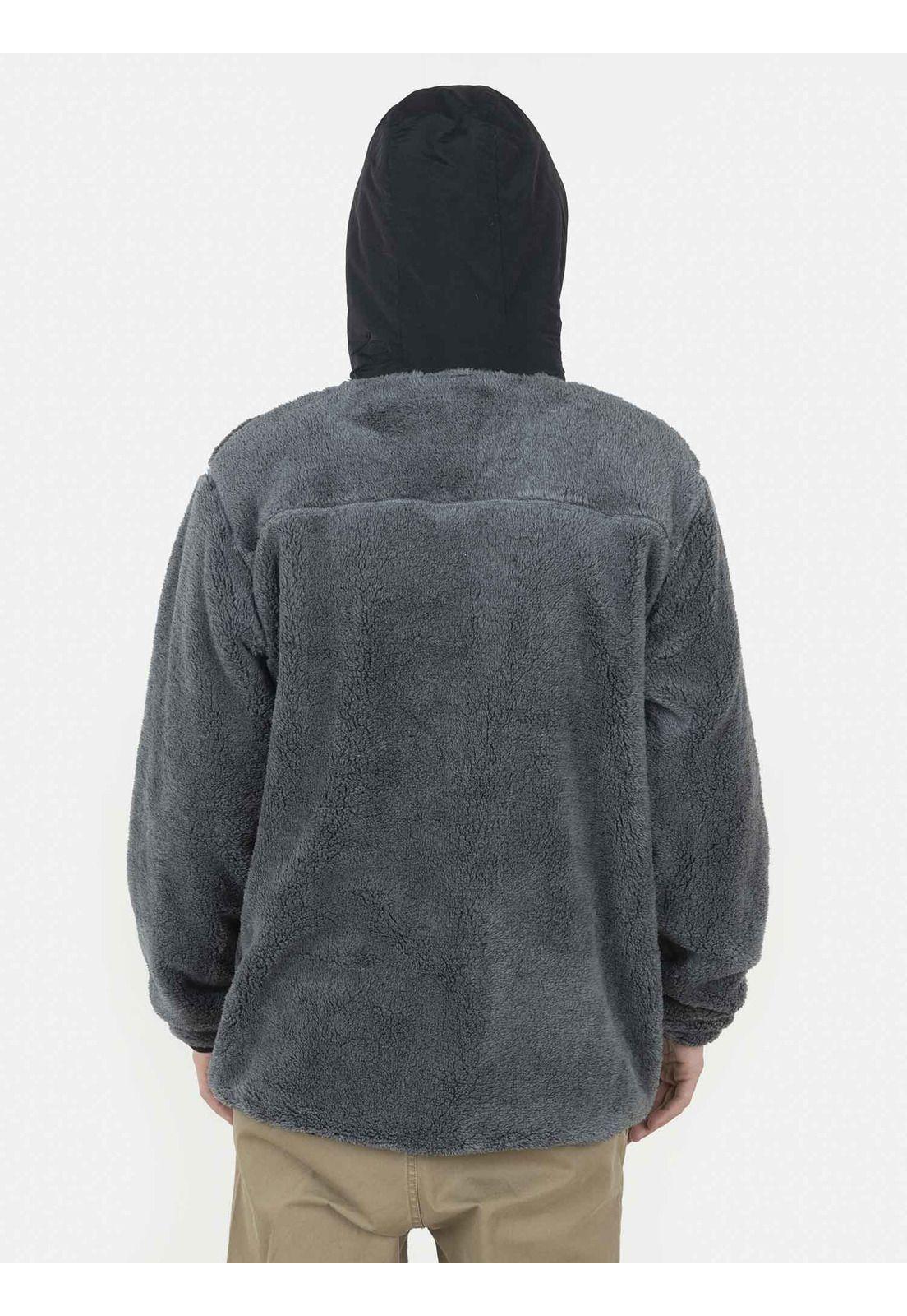 Poleron Hombre 7O199 Gris Oscuro Volcom-1