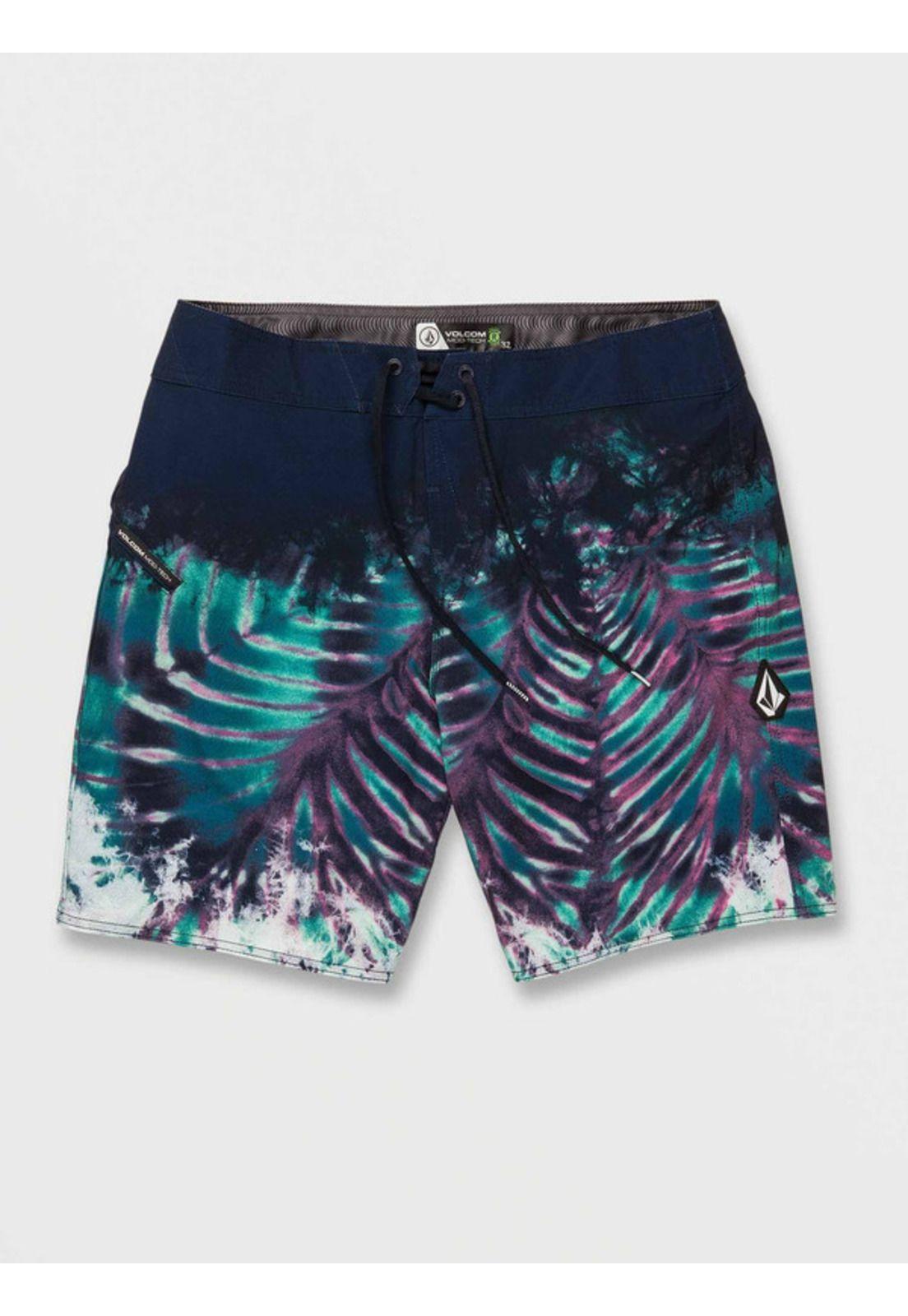 Traje De Baño Mad Wash Mod-Tech Azul marino Hombre Volcom-4