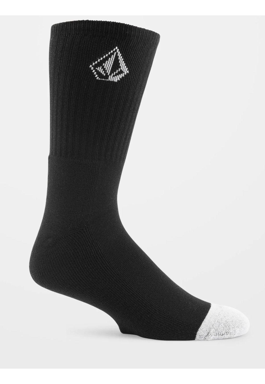 Calcetines FULL STONE SOCK 3PK Negro Volcom-2