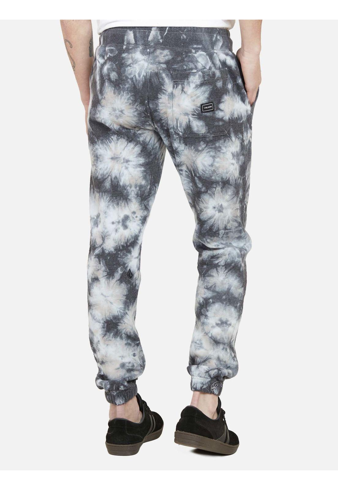 Pantalón FLEECE PANTS DYE Hombre Gris Volcom-2