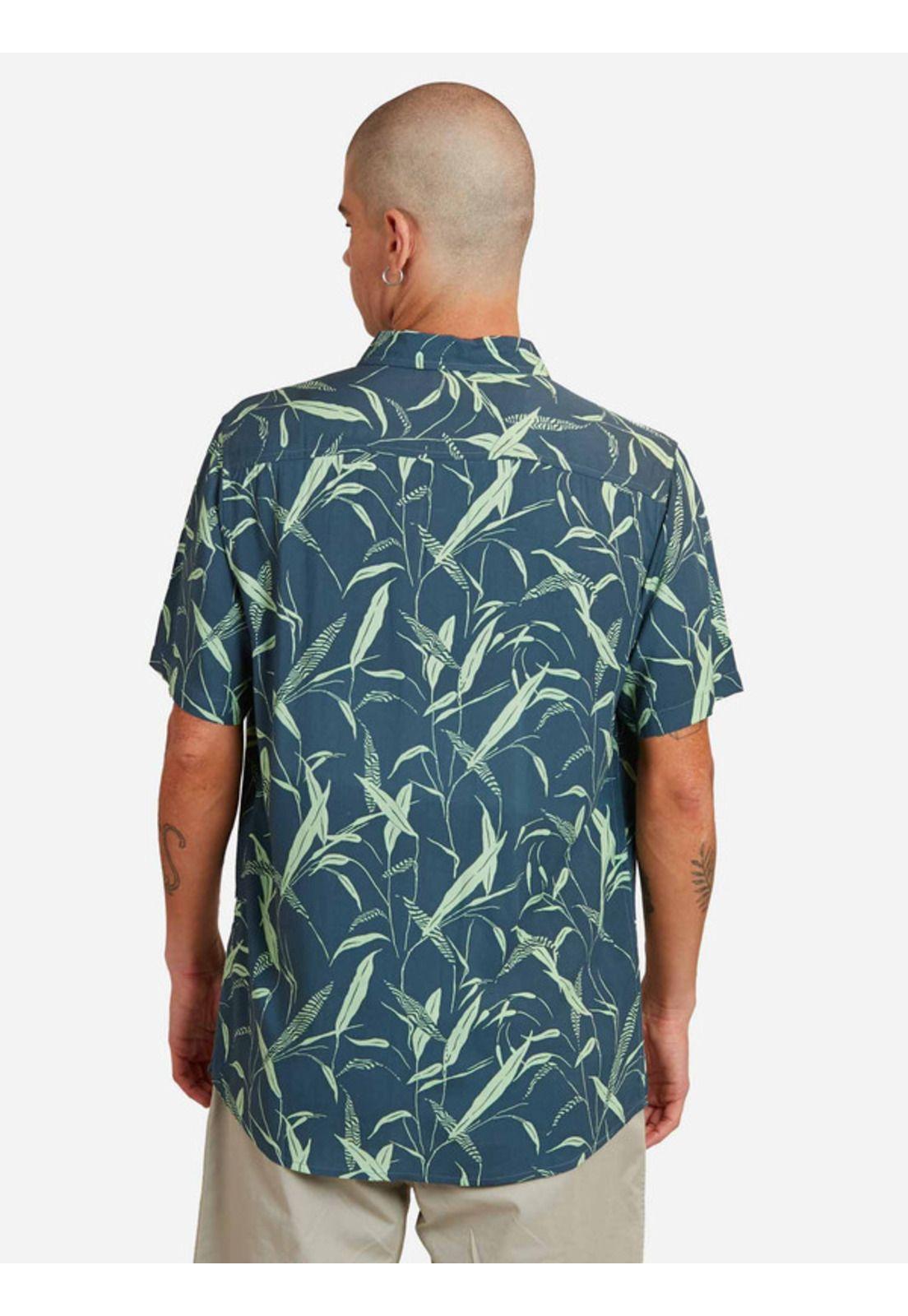 Camisa Viber Visions Short Sleeve Shirt Multicolor Hombre Volcom-1