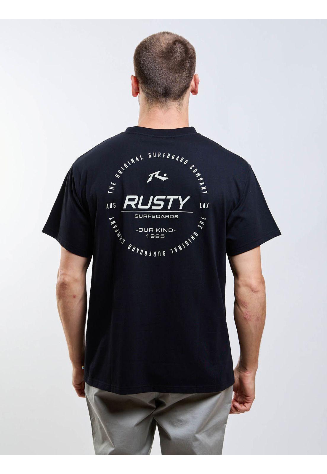 Polera MC Seal Our Kind Negro Hombre Rusty-1