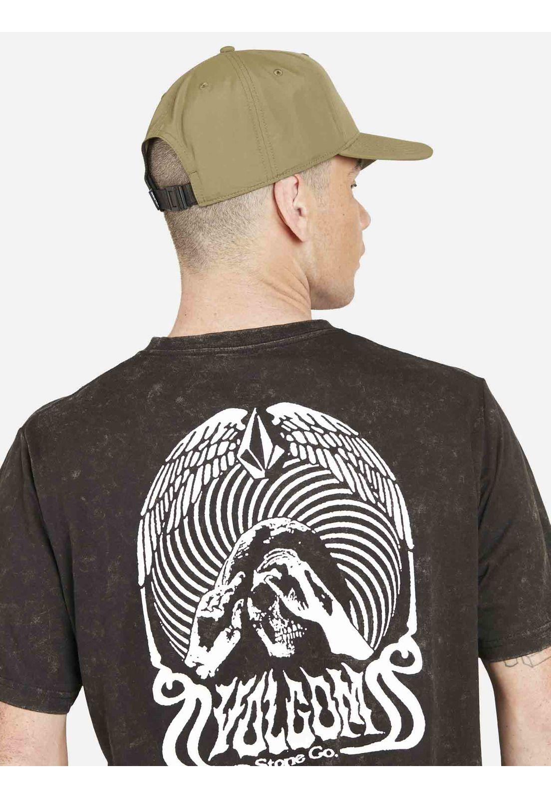 Polera SUBTERRANER  SS TEE Hombre Negro Volcom-1