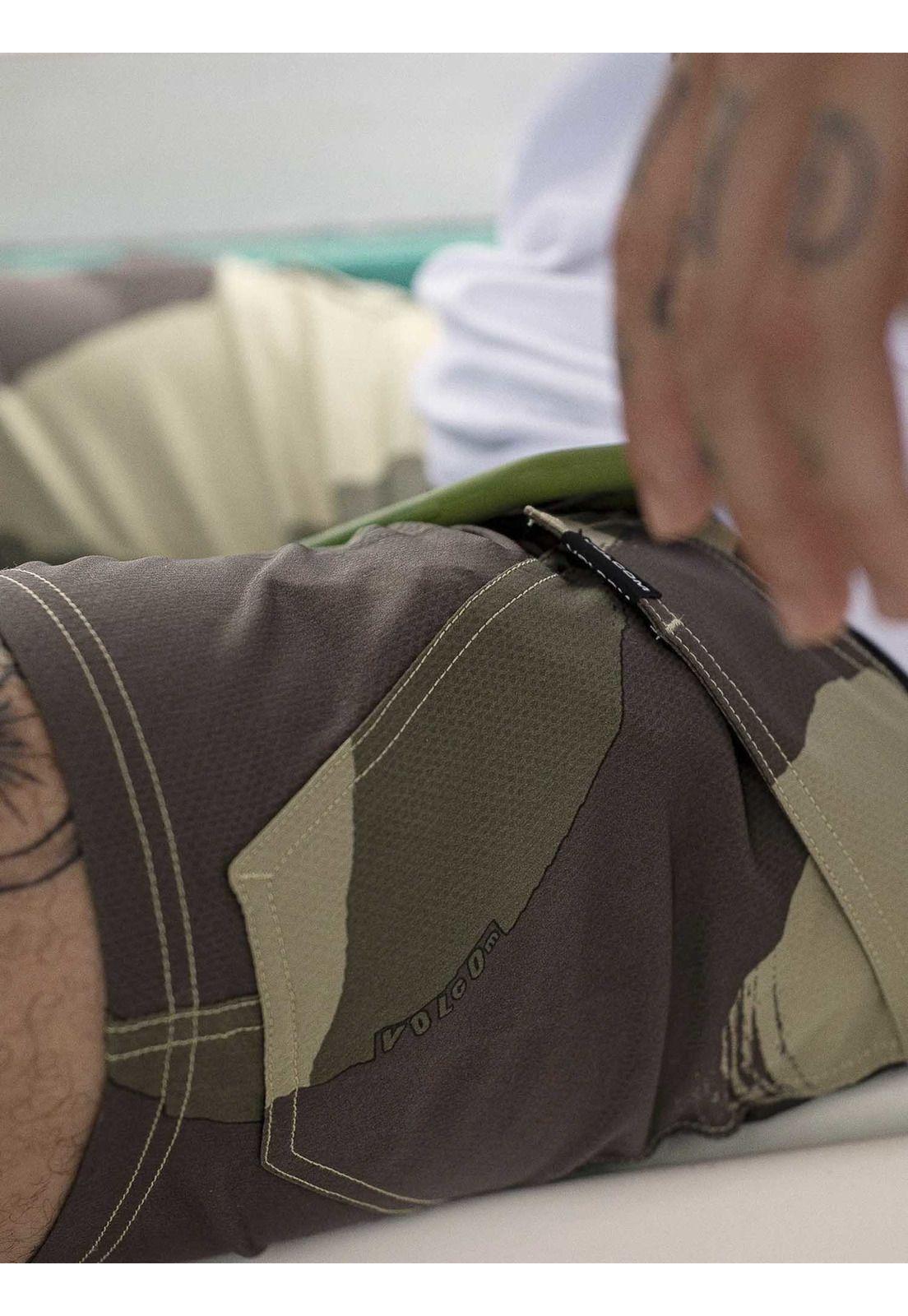 Bermuda COUNTRY DAYS HYBRID 20 Hombre Verde Volcom-3