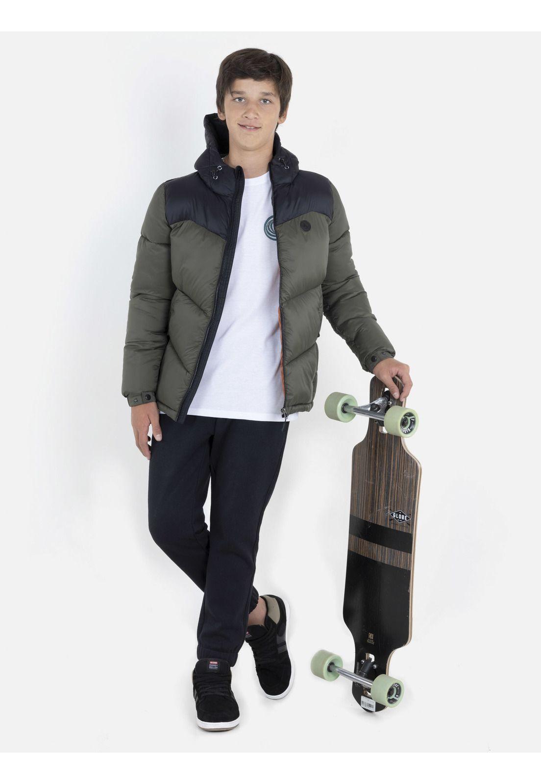 Jogger Crust Juvenil Negro Volcom-3