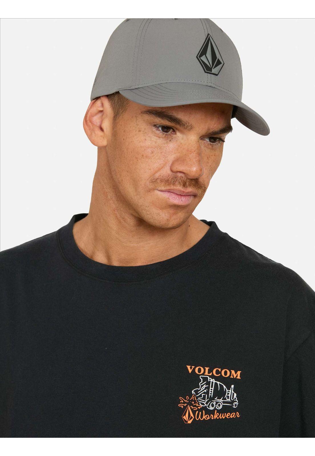 Polera MC Bowl Negro Hombre Volcom-1