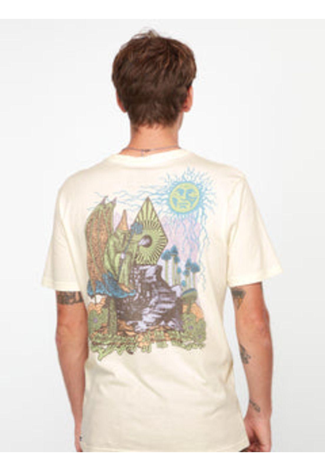 Polera Skate Vitals Wizard Blanco Hombre Volcom-1
