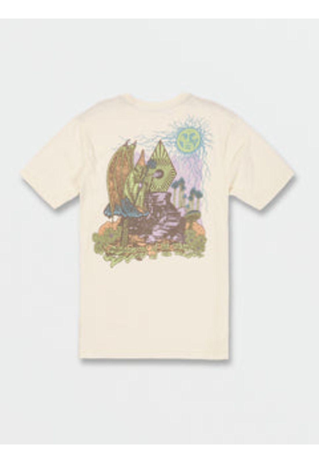 Polera Skate Vitals Wizard Blanco Hombre Volcom-4