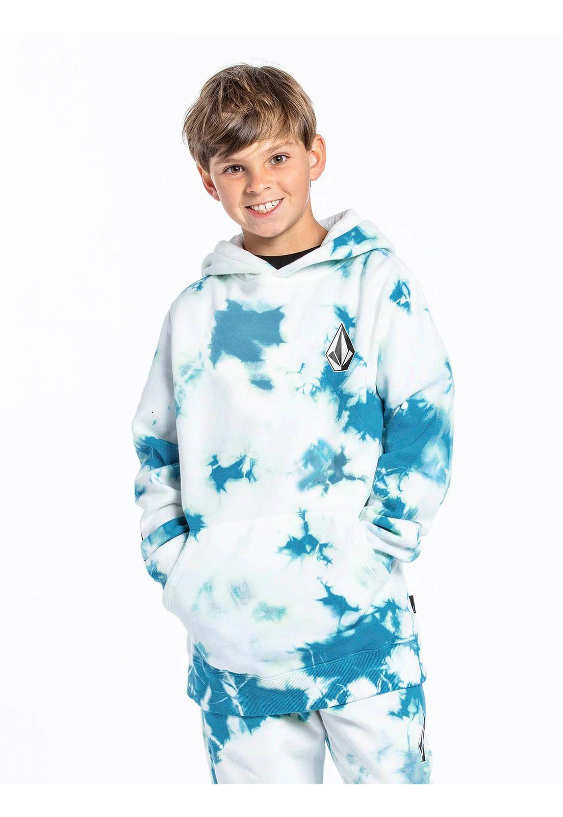 Poleron ICONIC STONE PO Juvenil Multicolor Volcom-0