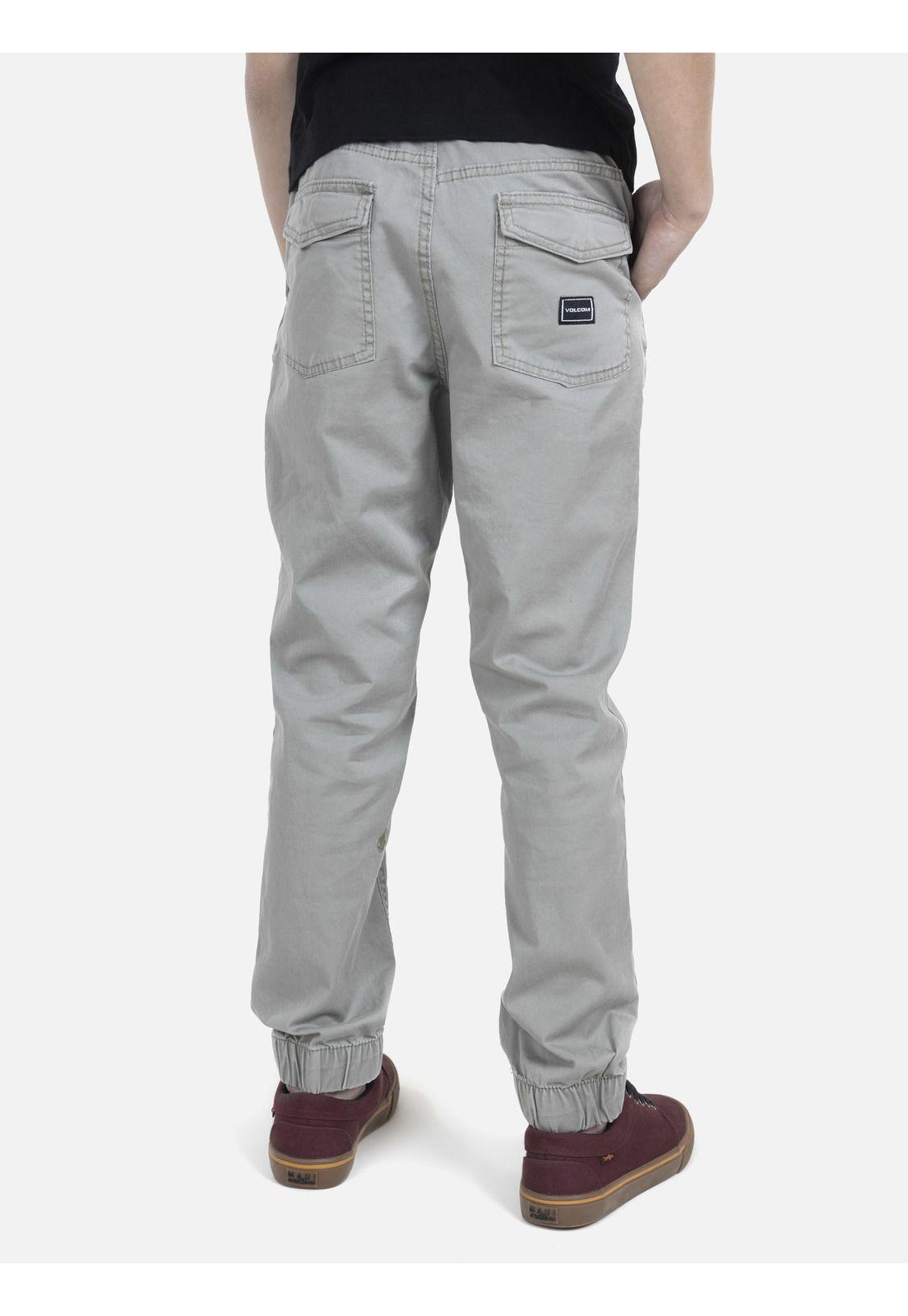 Pantalon Jogger Juvenil 7N273-MV22 Beige Volcom-1