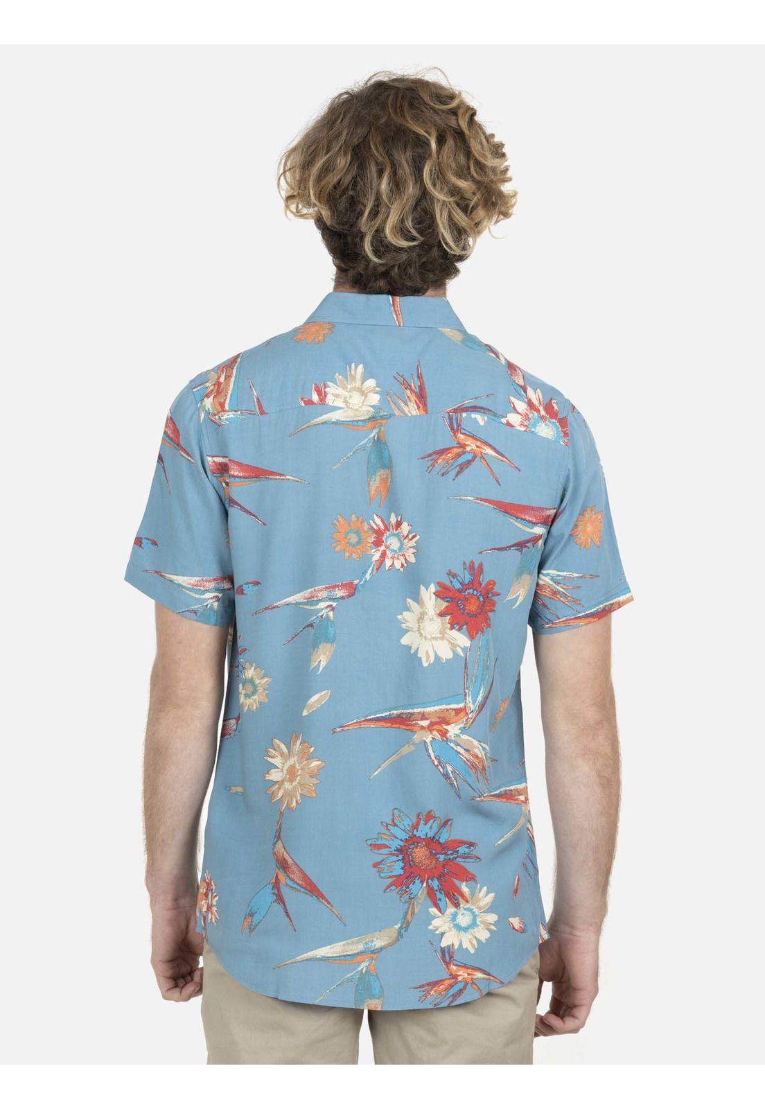 Camisa M/C Hombre 7C336-MV22 Azul Volcom-1