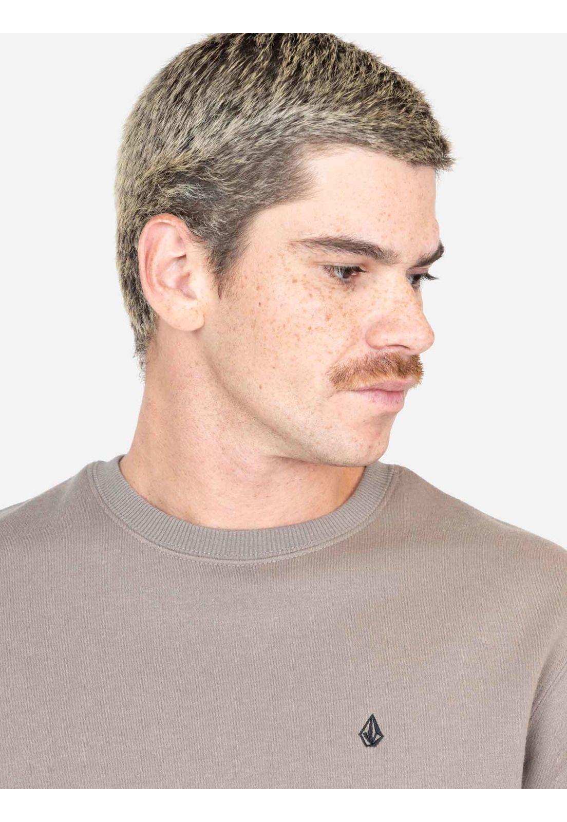 Poleron Glimmer Beige Hombre Volcom-2