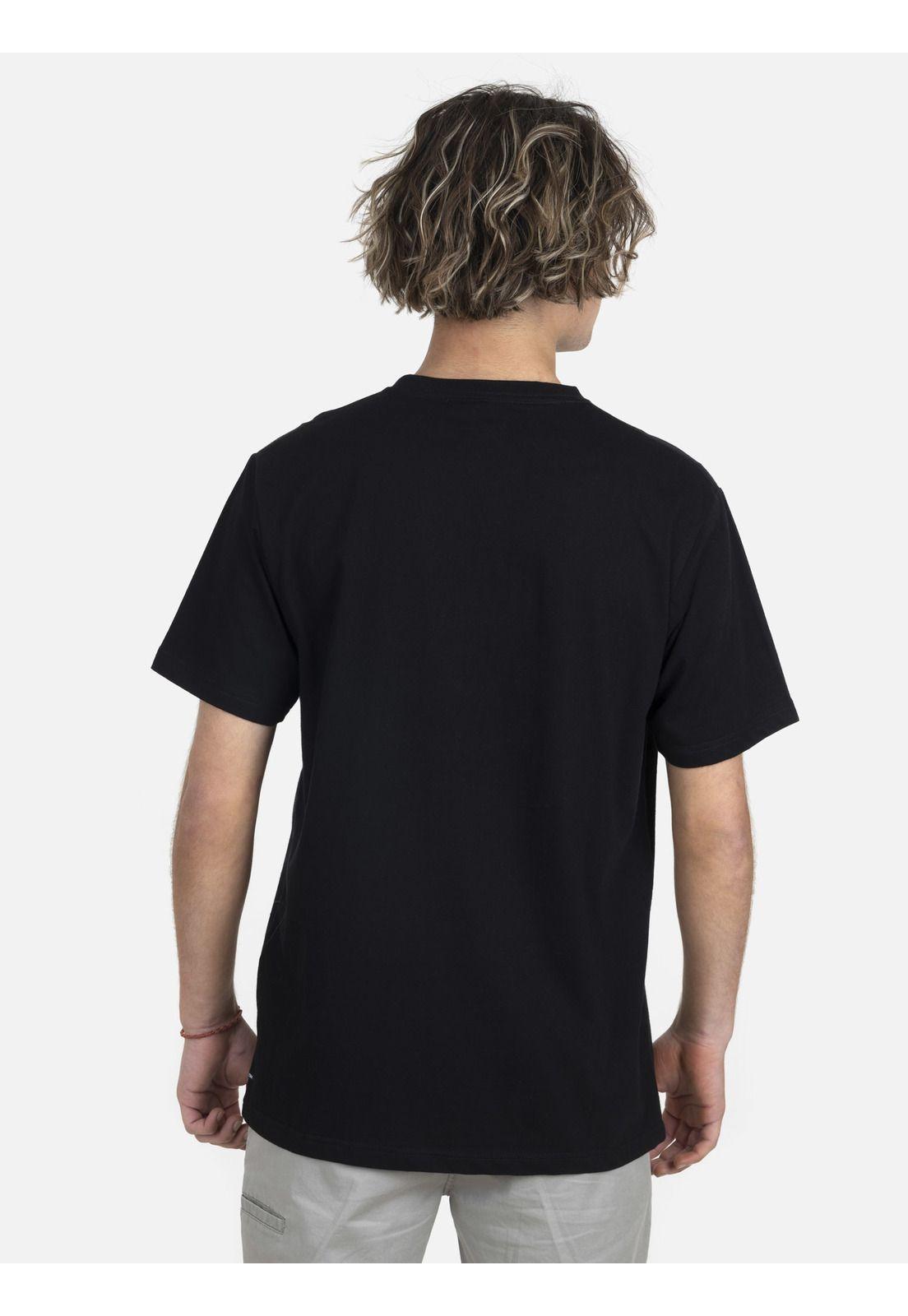 Polera M/C Básica Hombre 7P101-MV22 Negro Volcom-1