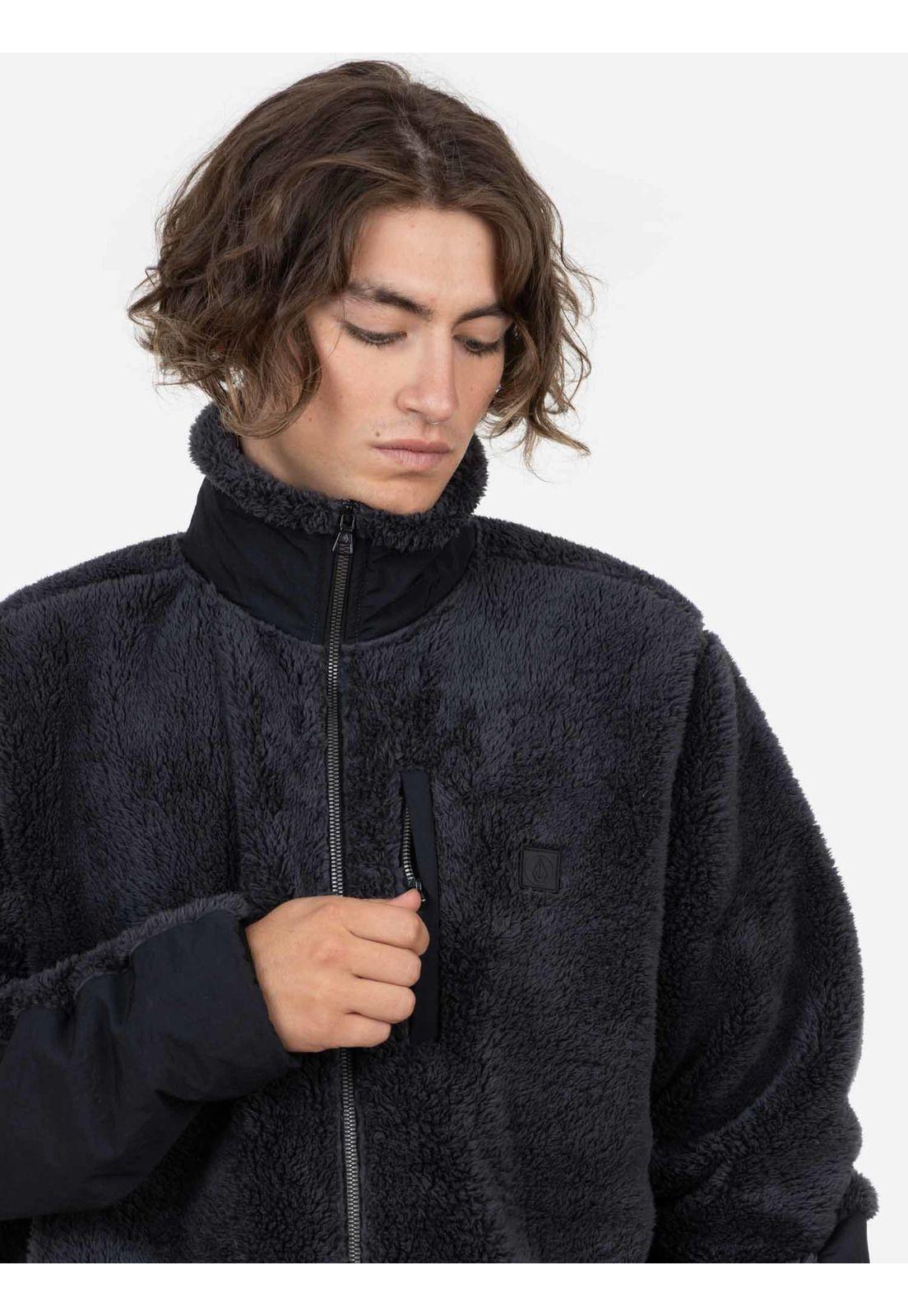 Poleron VCM Hombre Gris Volcom-2