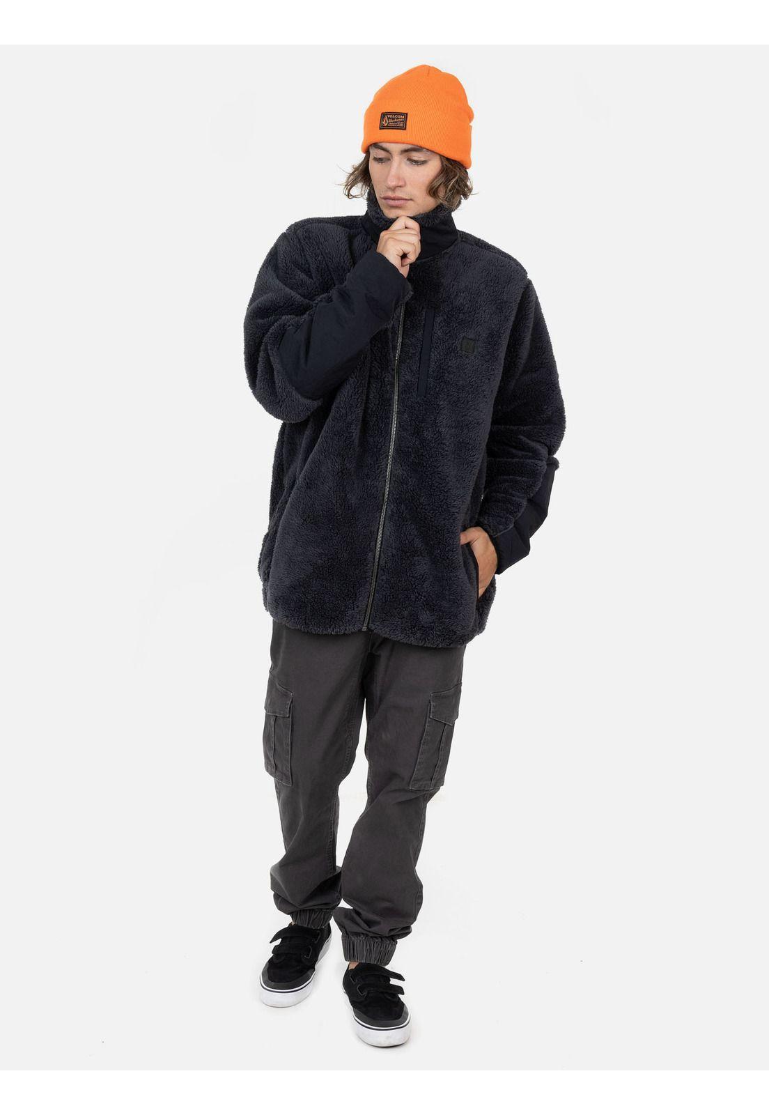 Poleron VCM Hombre Gris Volcom-3