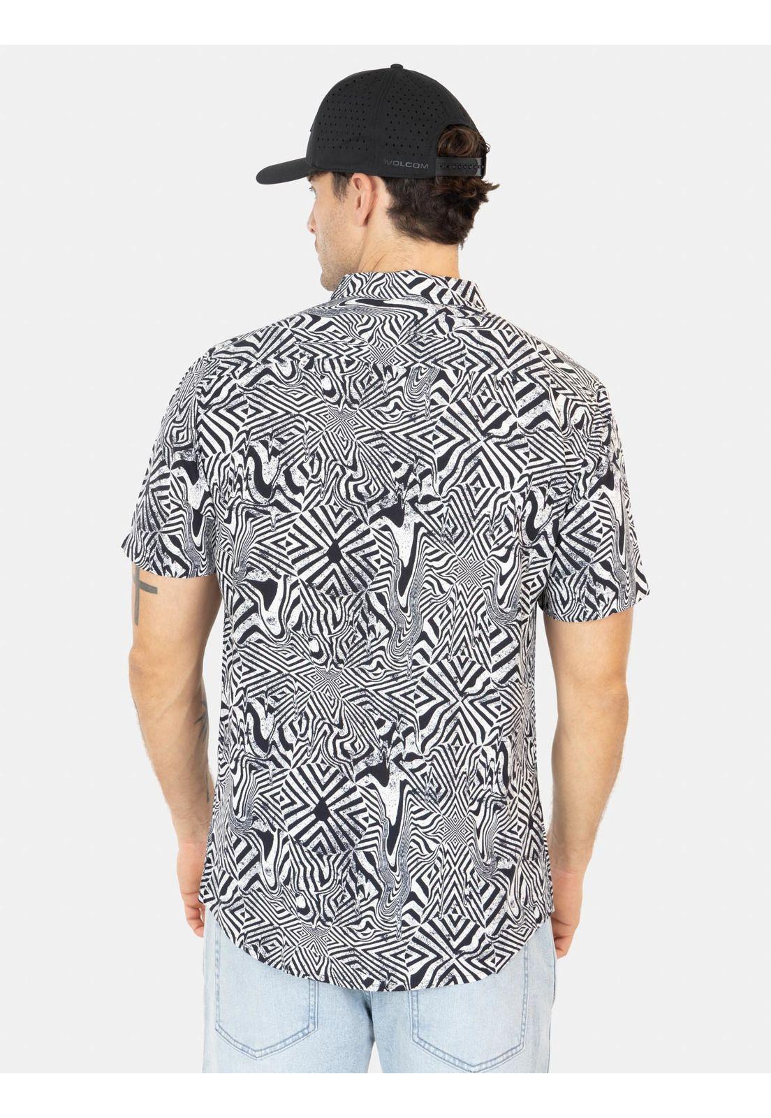 Camisa MC Ola Multicolor Hombre Volcom-1