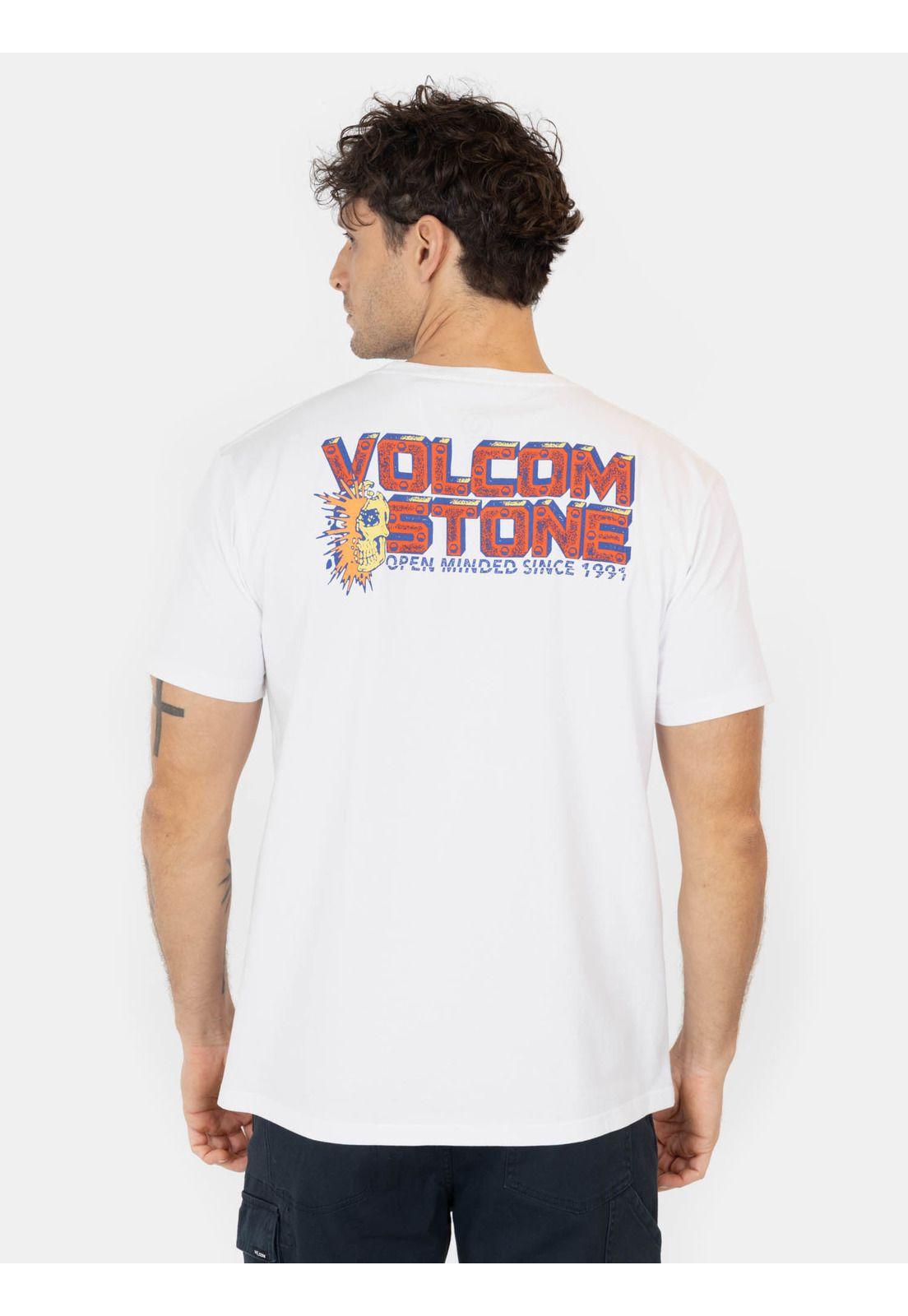 Polera MC Migrane Blanco Hombre Volcom-1
