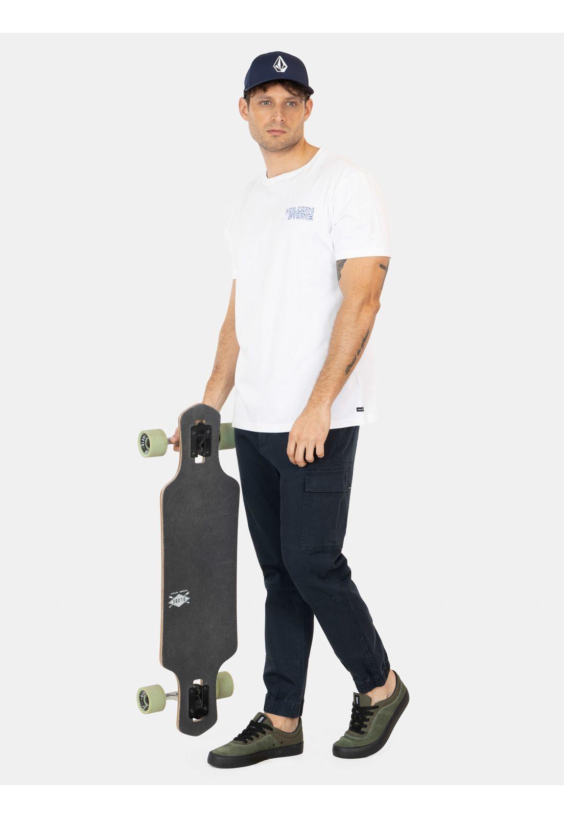 Polera MC Migrane Blanco Hombre Volcom-3