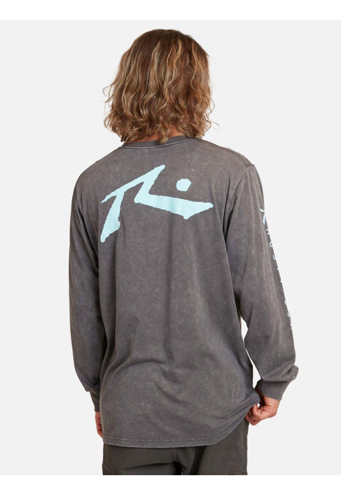 Polera R Surf Co Lst Gris oscuro Hombre Rusty-1