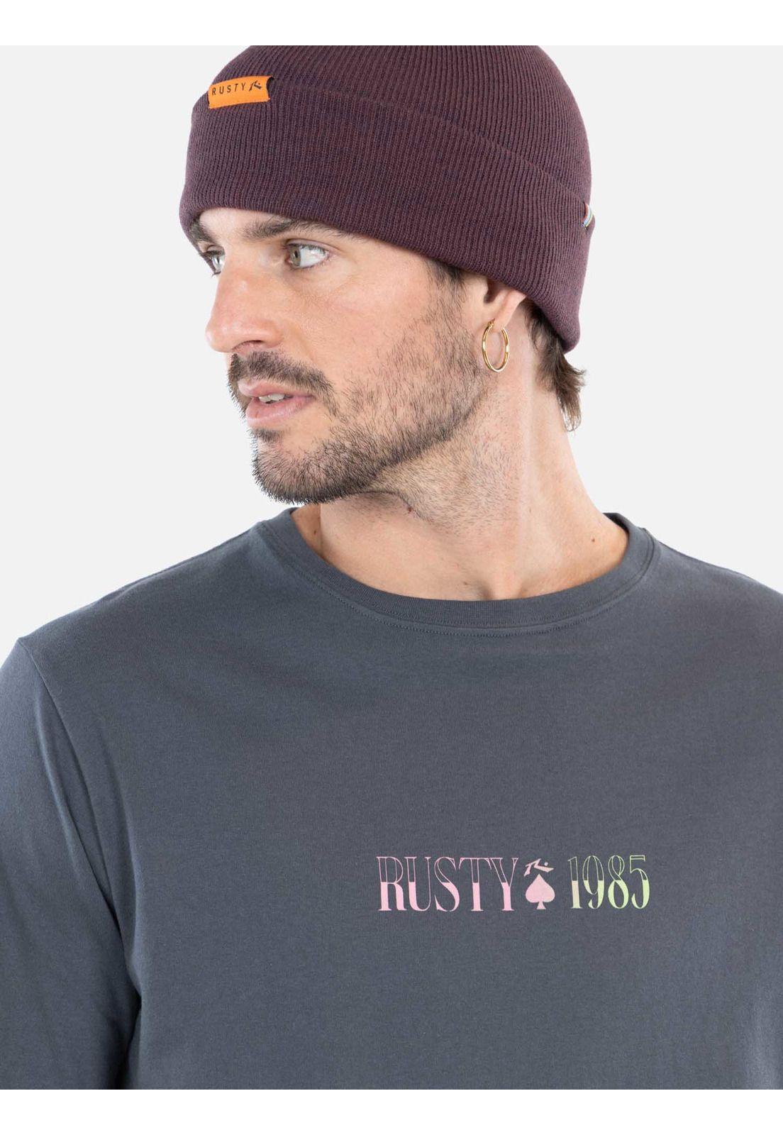 Polera ML Kickforce Gris Hombre Rusty-2