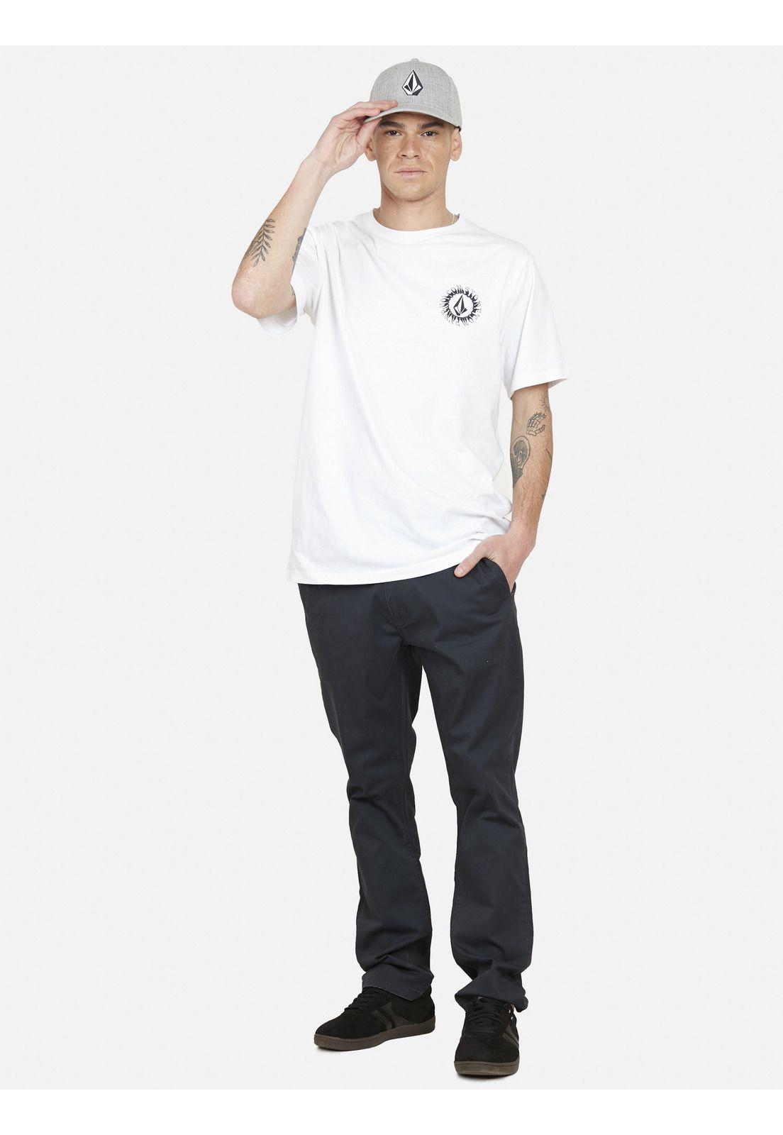 Pantalón Clasico 7N124 Hombre Azul Volcom-0