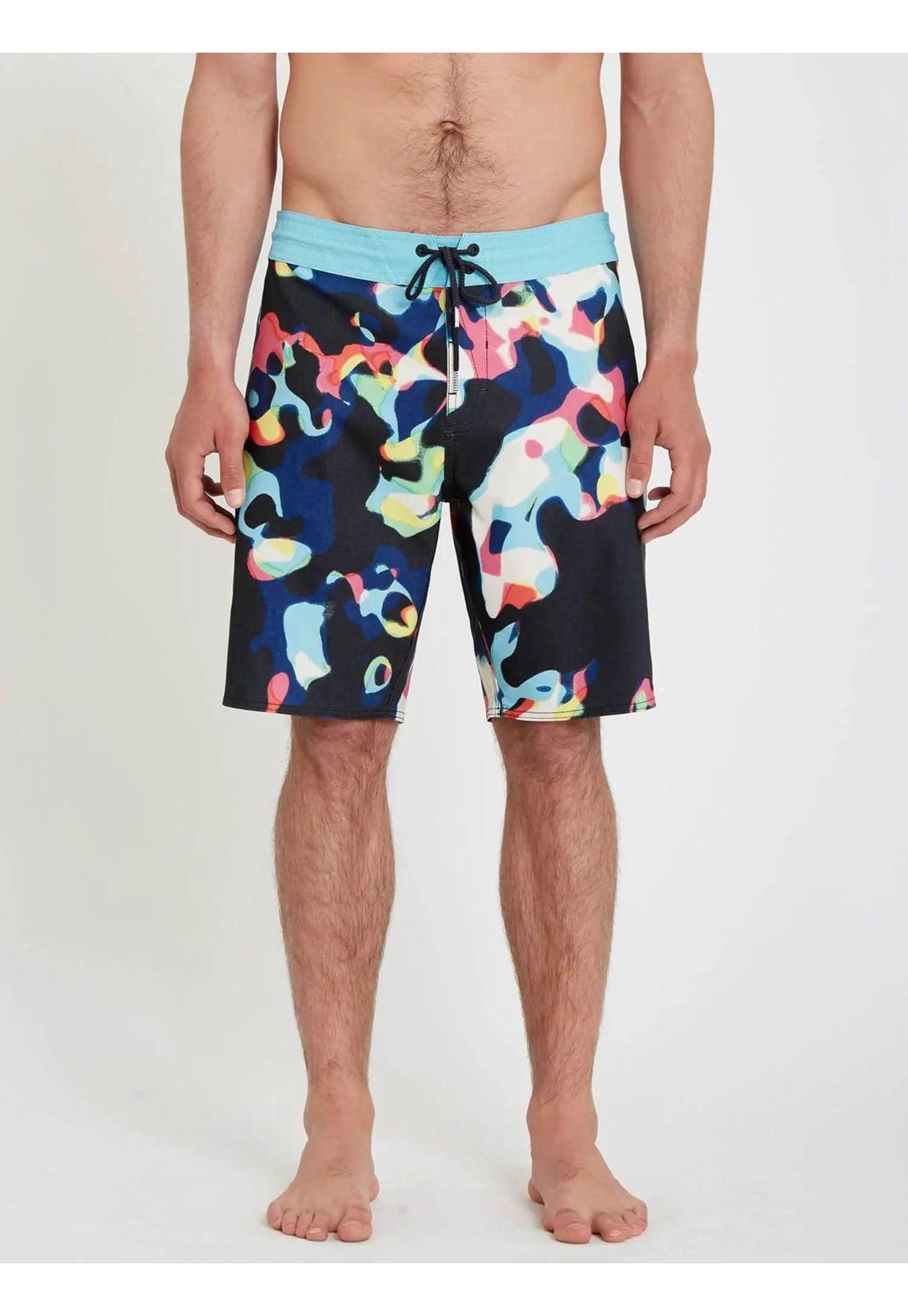 Traje de Baño SATURATE STONEY 19 Hombre Gris Volcom-0