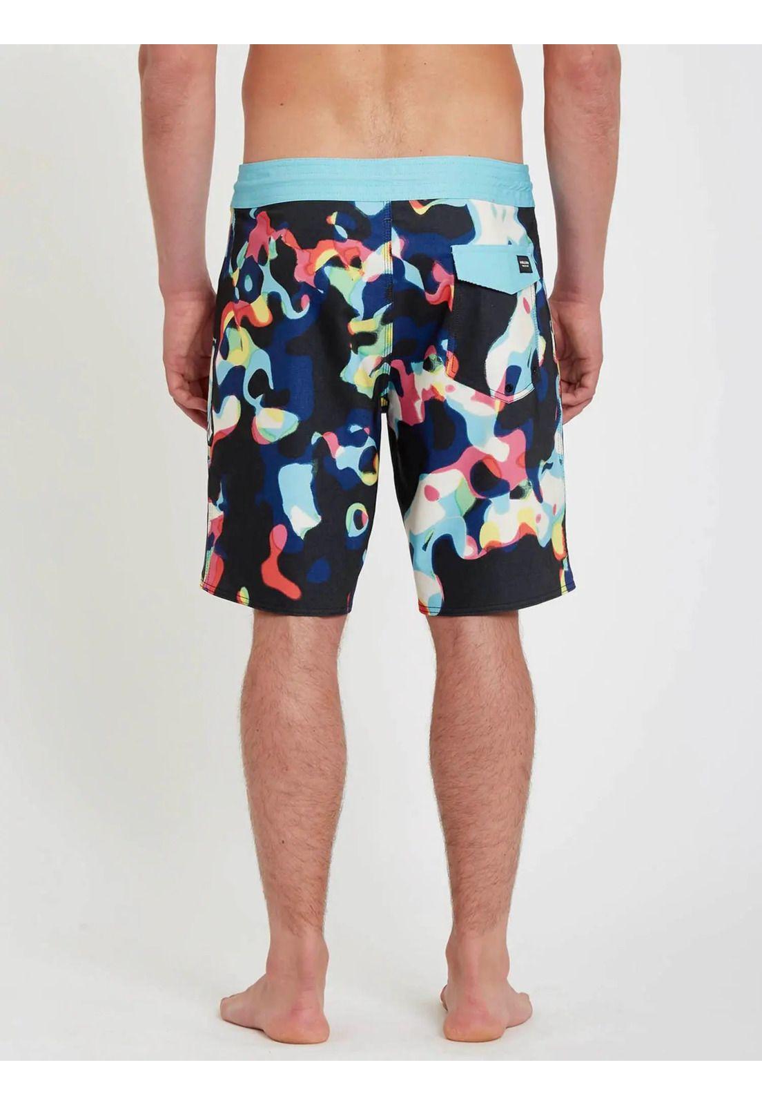 Traje de Baño SATURATE STONEY 19 Hombre Gris Volcom-1